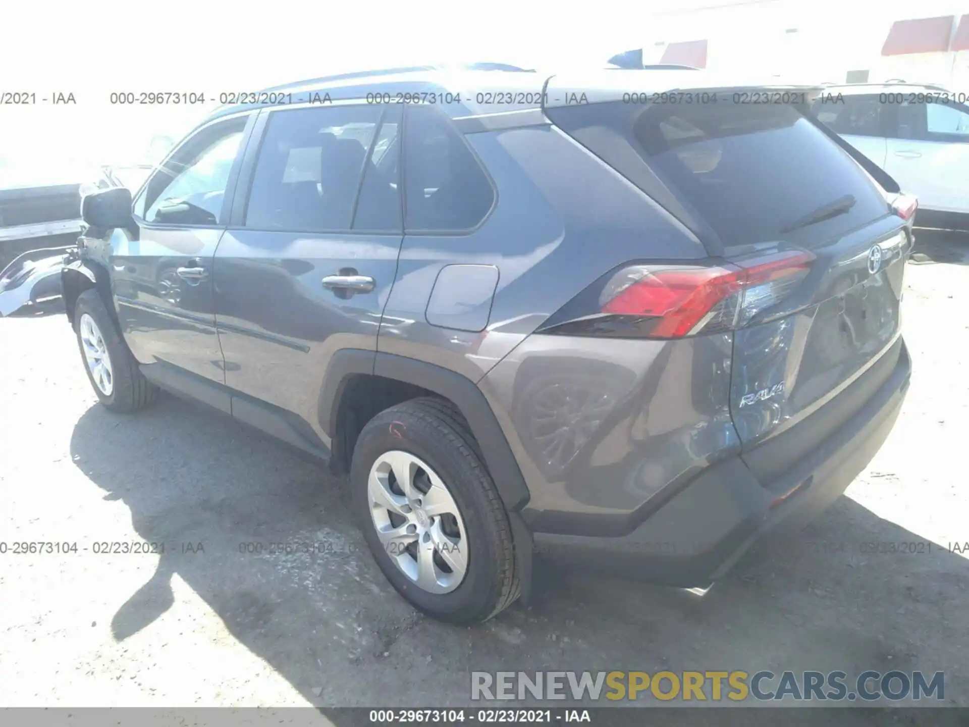 3 Photograph of a damaged car 2T3H1RFV0MC106958 TOYOTA RAV4 2021