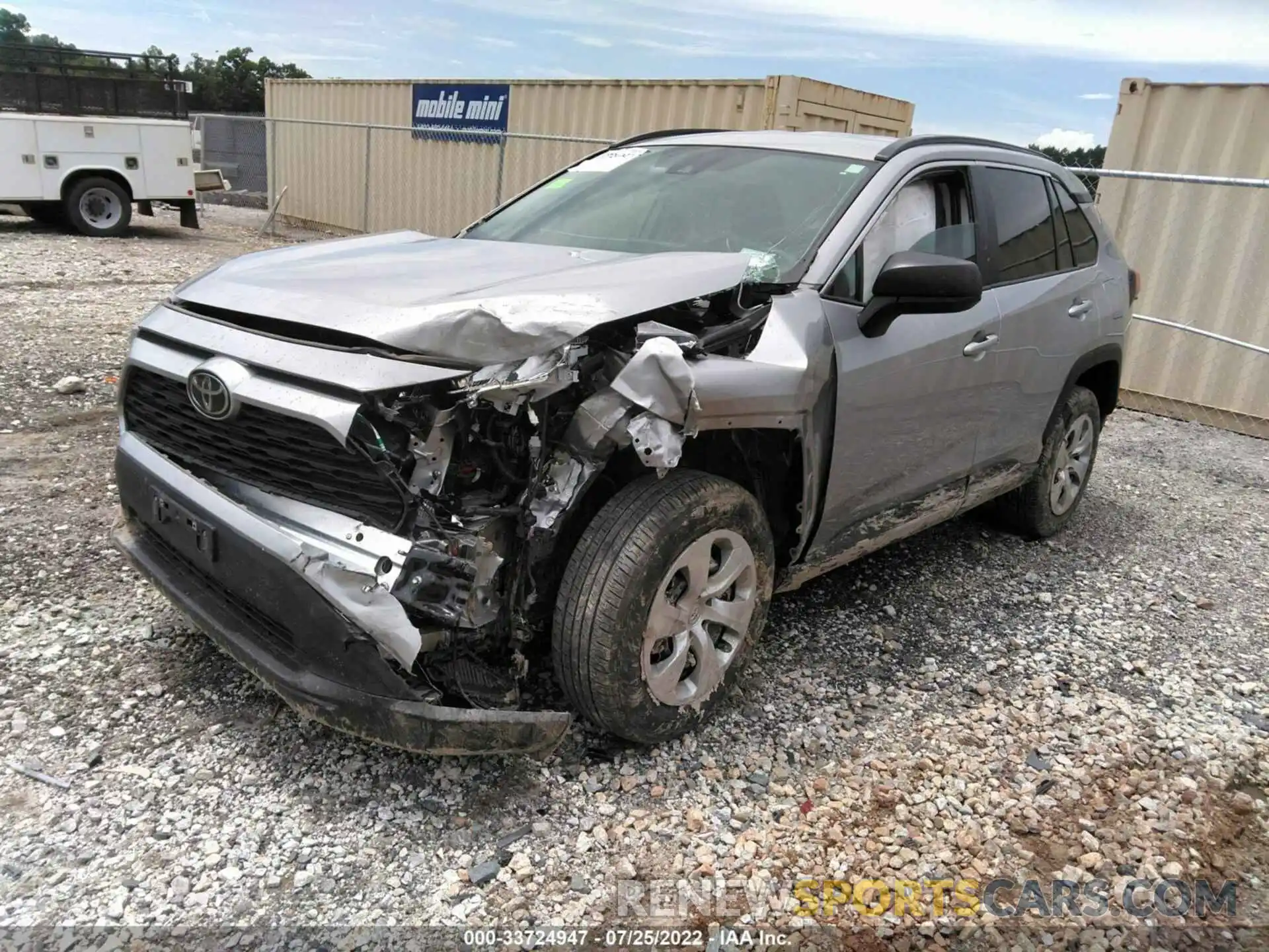 2 Photograph of a damaged car 2T3H1RFV0MC108550 TOYOTA RAV4 2021