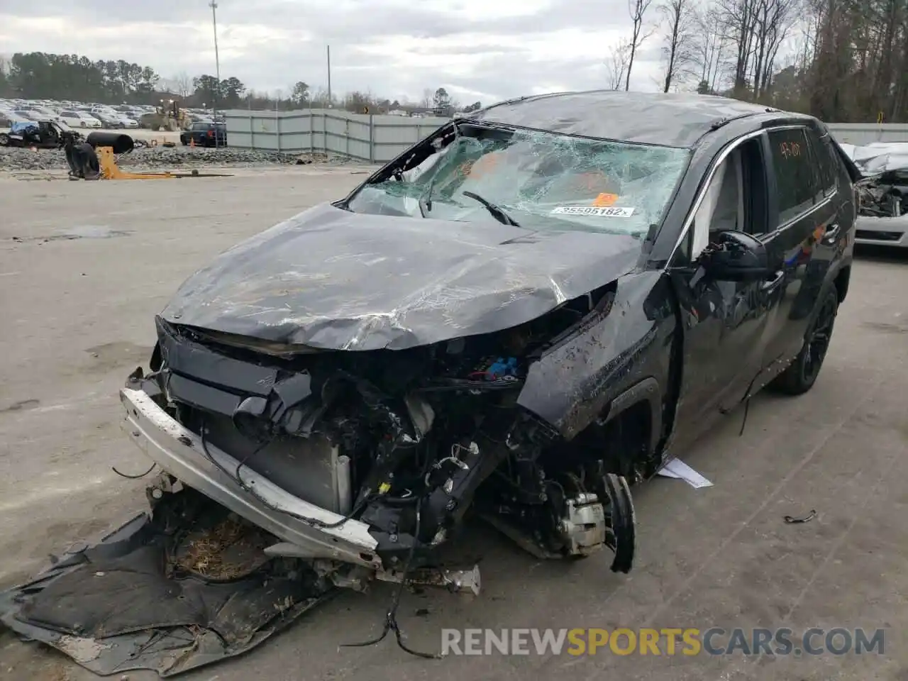 2 Photograph of a damaged car 2T3H1RFV0MC113148 TOYOTA RAV4 2021