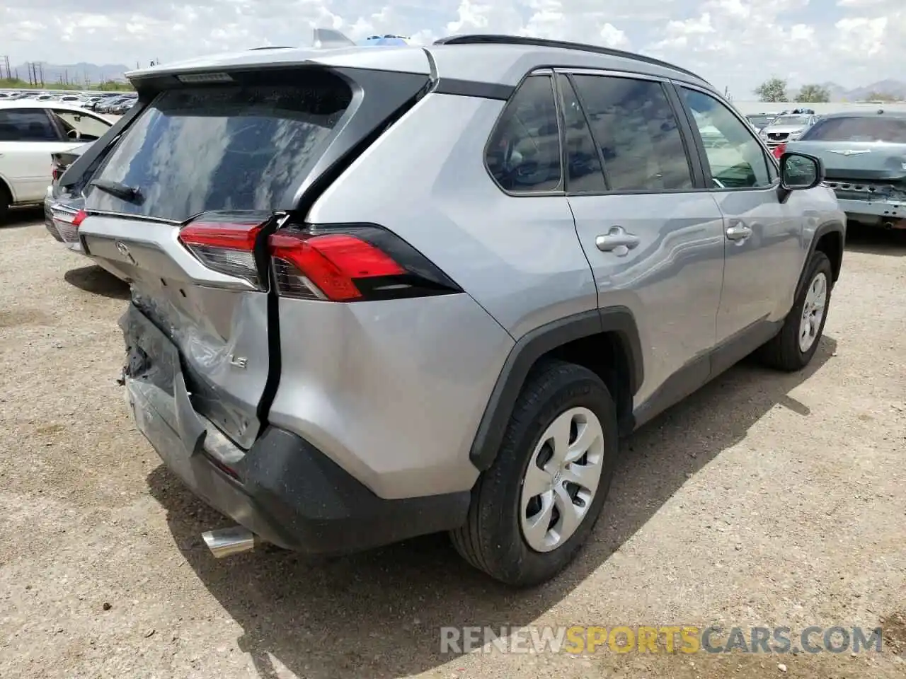 4 Фотография поврежденного автомобиля 2T3H1RFV0MC120097 TOYOTA RAV4 2021