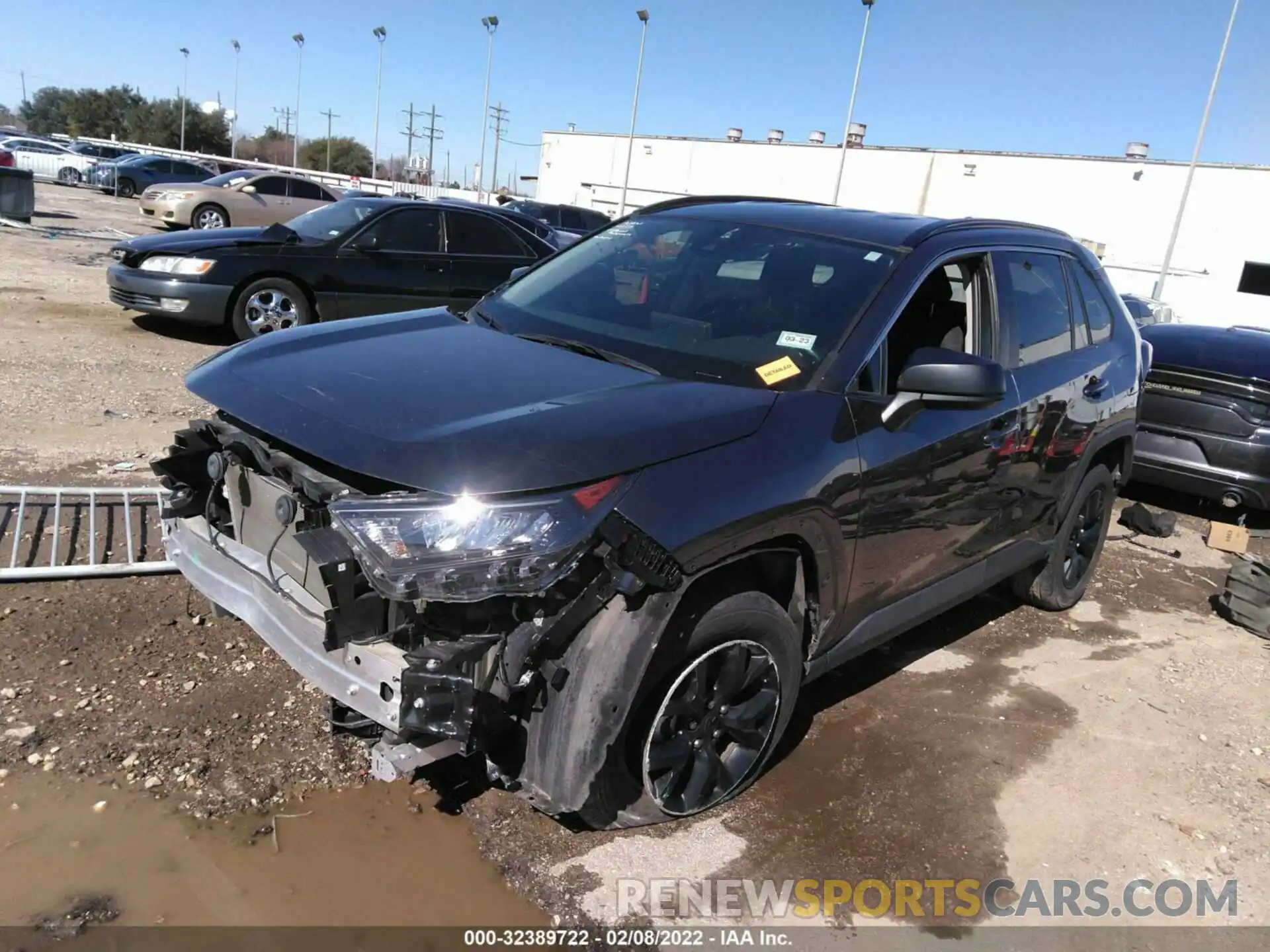 2 Photograph of a damaged car 2T3H1RFV0MC122819 TOYOTA RAV4 2021