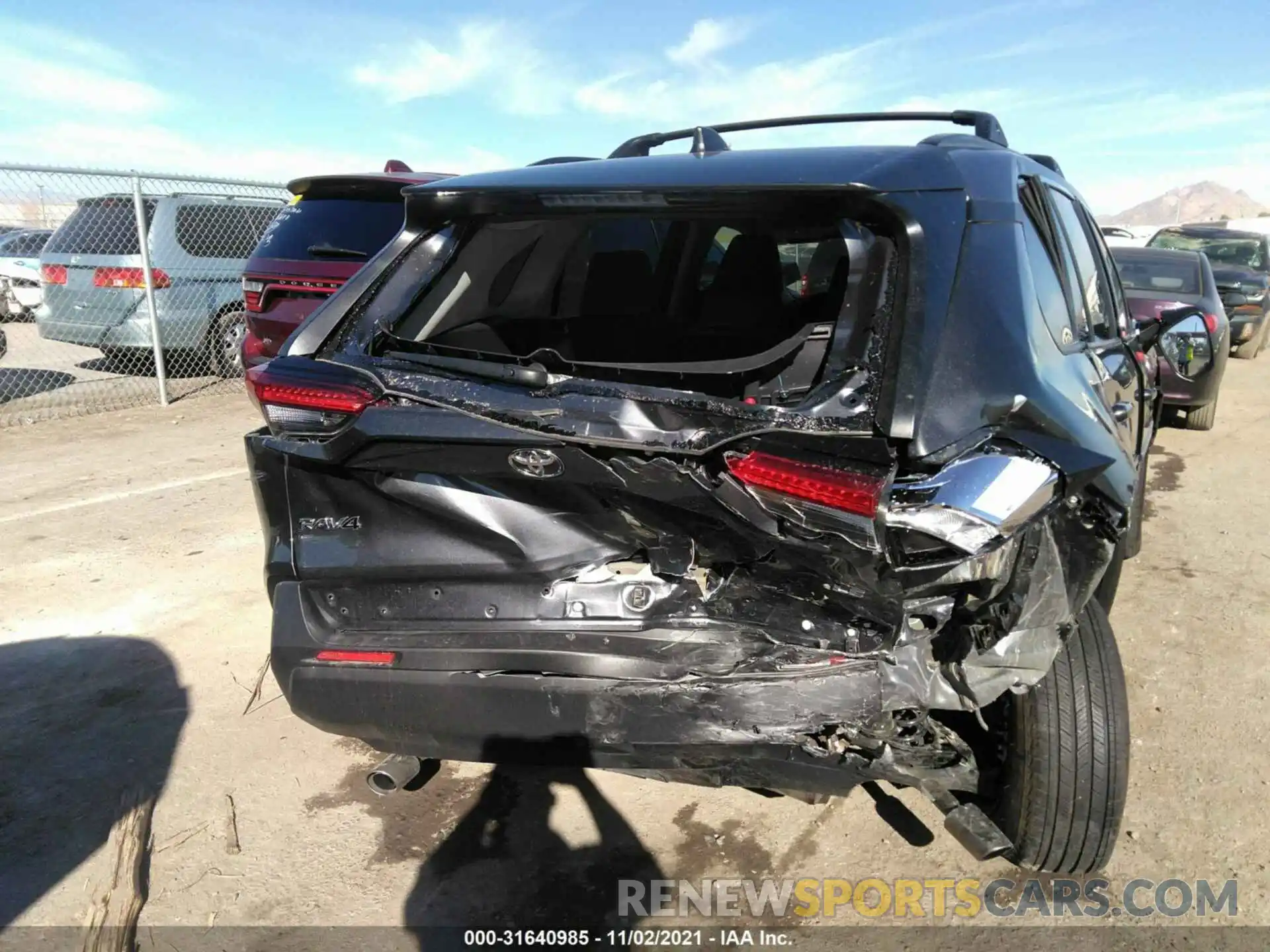 6 Photograph of a damaged car 2T3H1RFV0MC131956 TOYOTA RAV4 2021