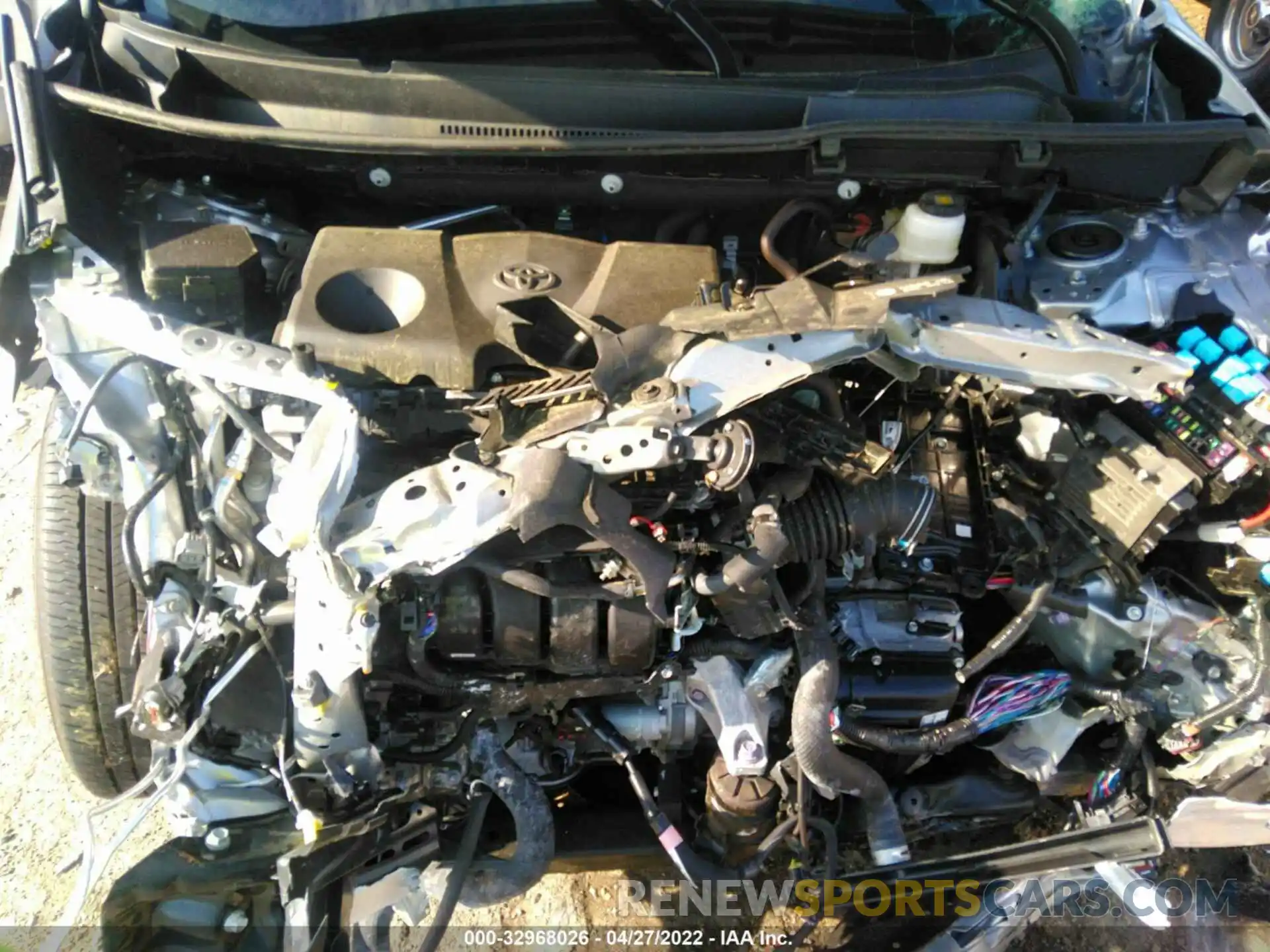 10 Фотография поврежденного автомобиля 2T3H1RFV0MC141631 TOYOTA RAV4 2021