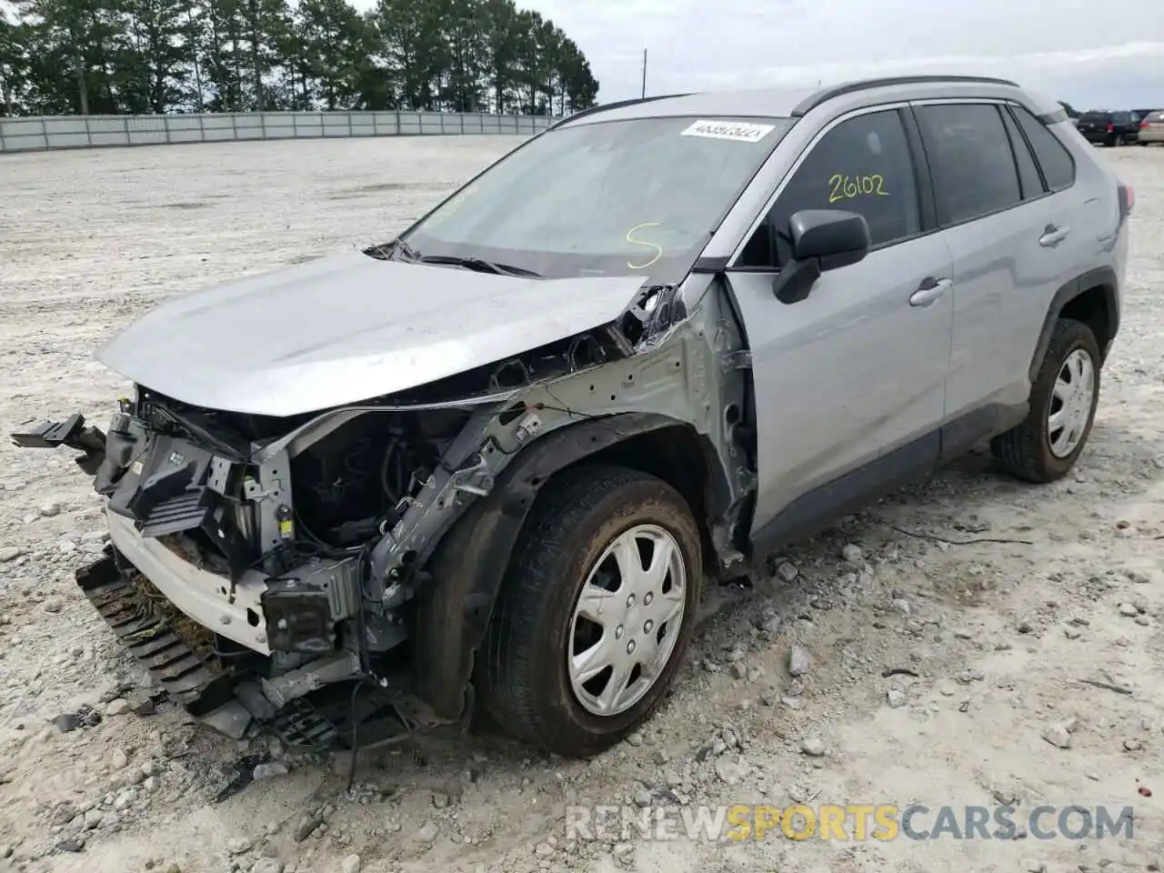 2 Photograph of a damaged car 2T3H1RFV0MC142987 TOYOTA RAV4 2021