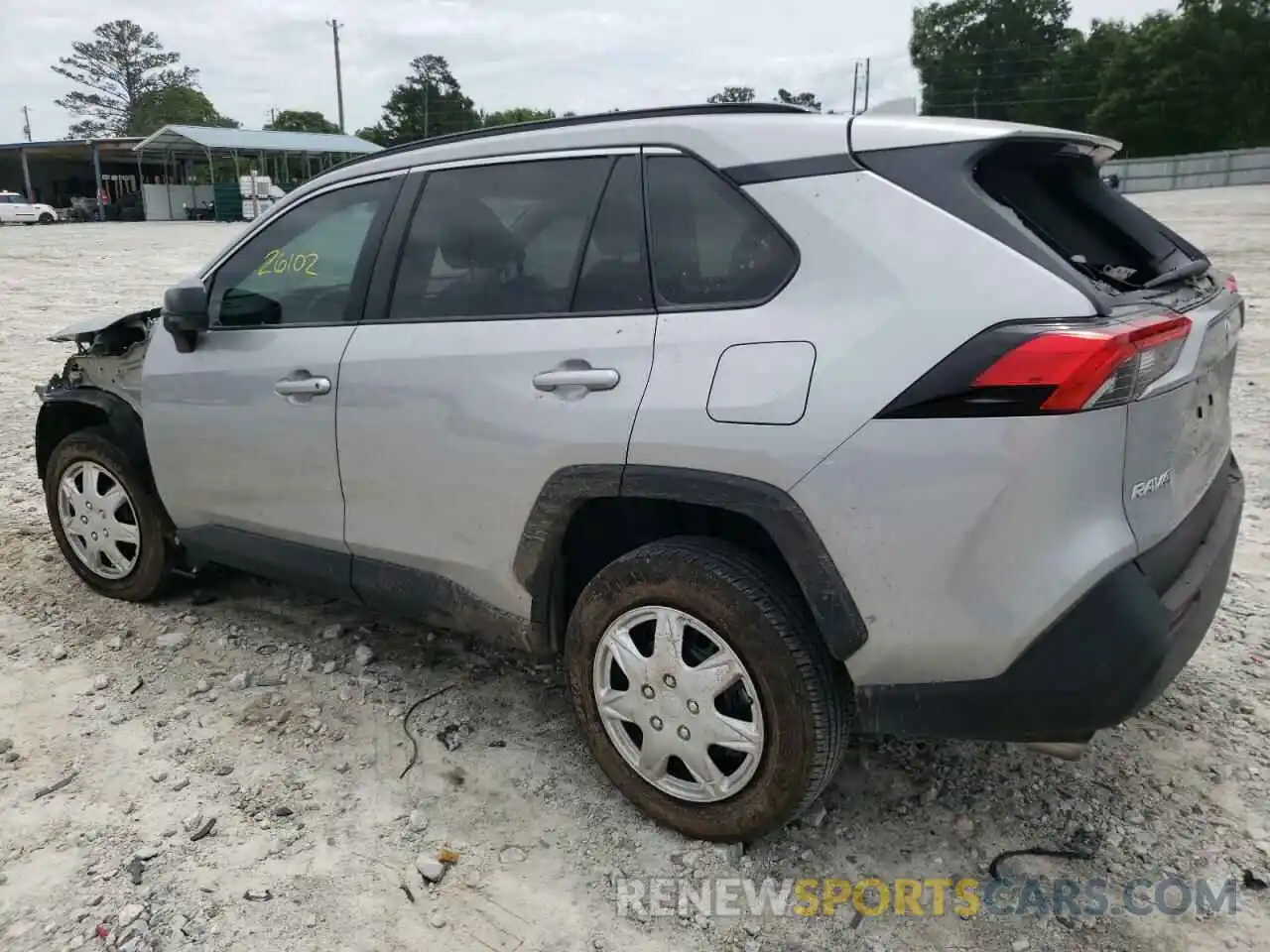 3 Photograph of a damaged car 2T3H1RFV0MC142987 TOYOTA RAV4 2021