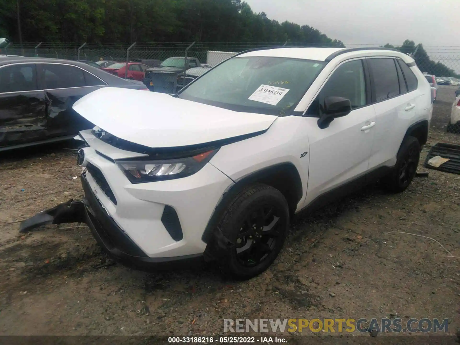 2 Photograph of a damaged car 2T3H1RFV0MC164732 TOYOTA RAV4 2021