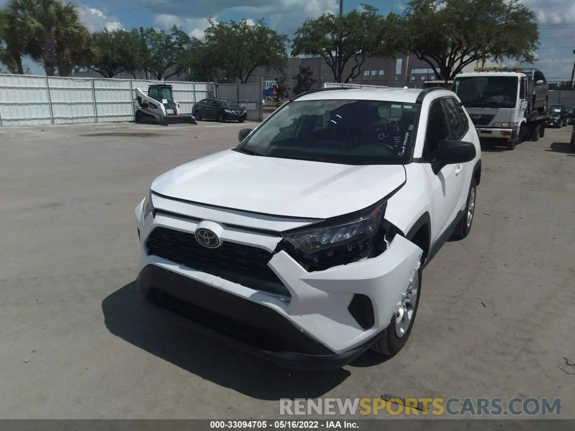 6 Photograph of a damaged car 2T3H1RFV0MW124682 TOYOTA RAV4 2021