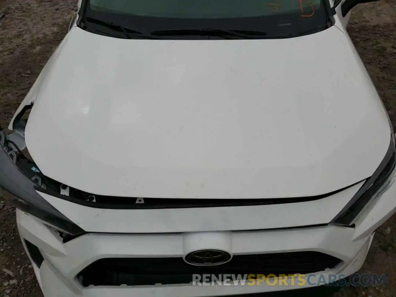 7 Фотография поврежденного автомобиля 2T3H1RFV0MW128845 TOYOTA RAV4 2021