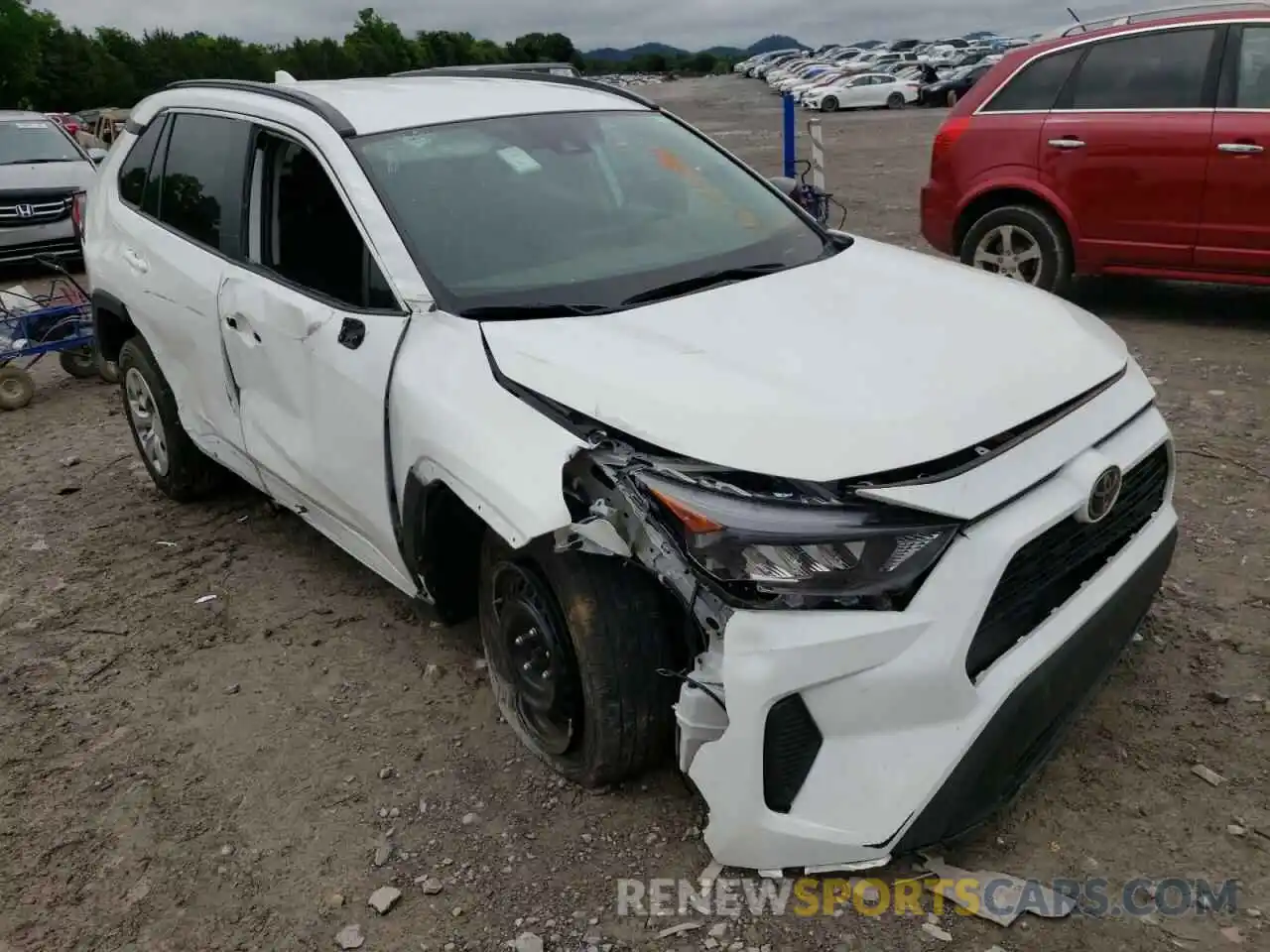 9 Photograph of a damaged car 2T3H1RFV0MW128845 TOYOTA RAV4 2021