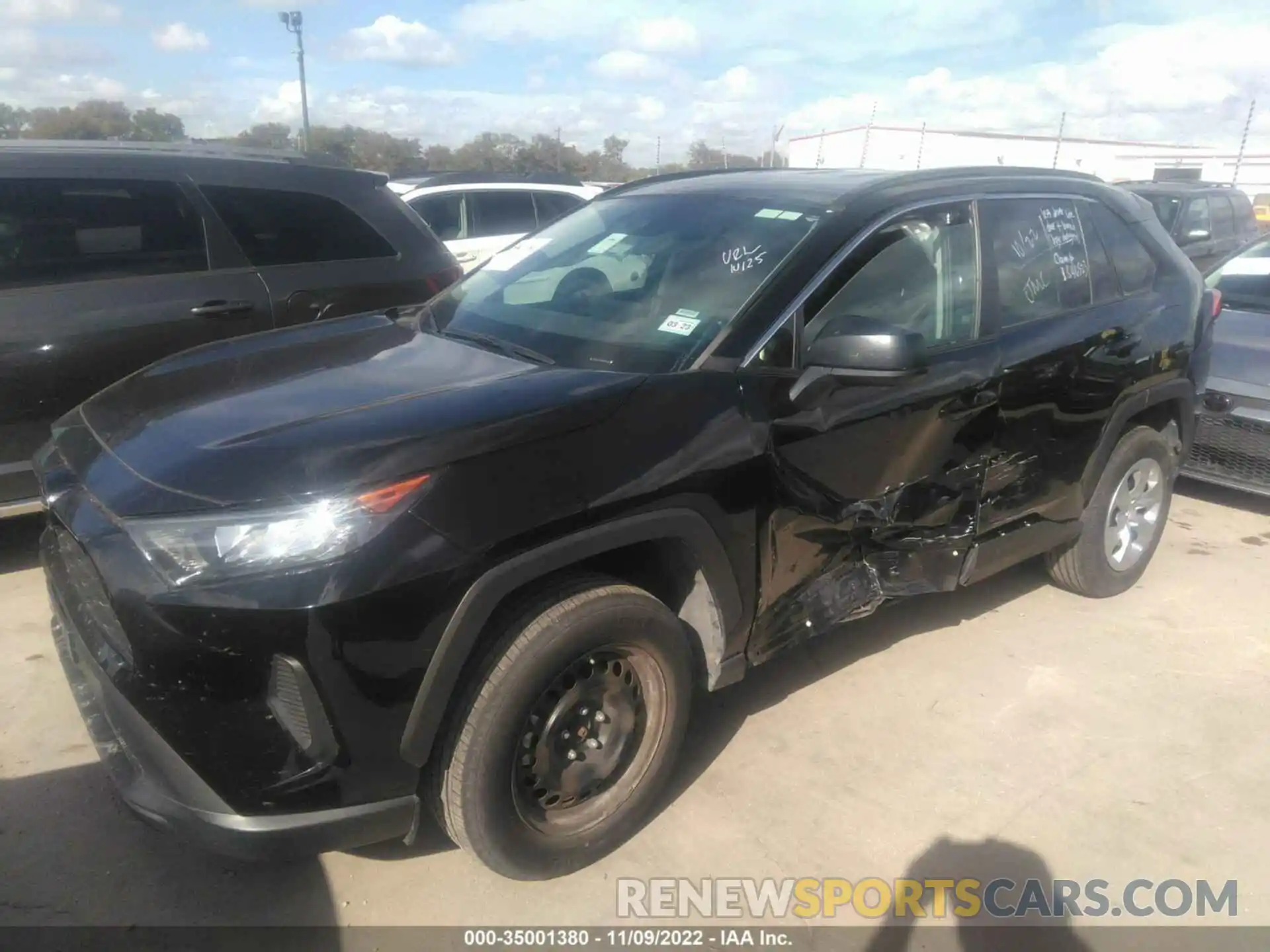 2 Photograph of a damaged car 2T3H1RFV0MW144527 TOYOTA RAV4 2021