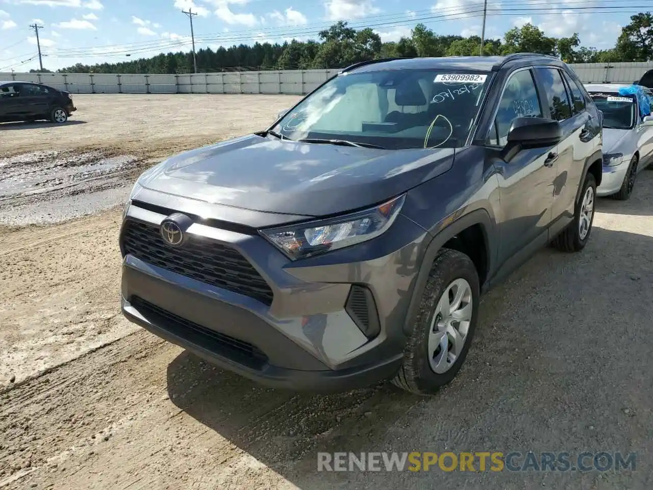 2 Photograph of a damaged car 2T3H1RFV0MW145709 TOYOTA RAV4 2021