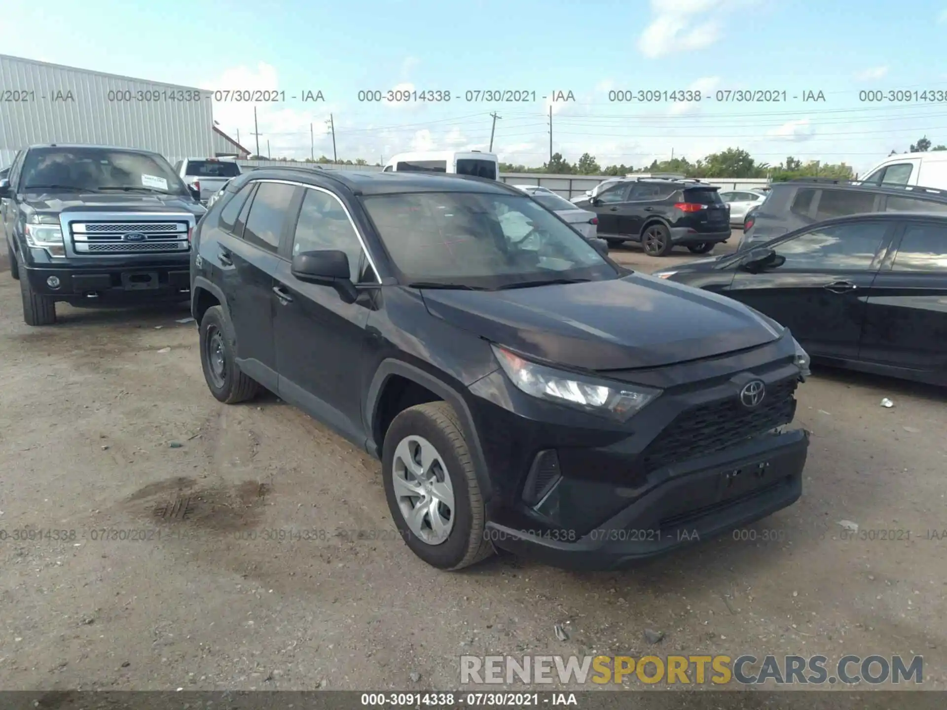 1 Фотография поврежденного автомобиля 2T3H1RFV0MW147928 TOYOTA RAV4 2021