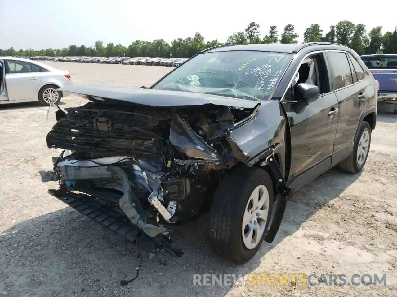 2 Photograph of a damaged car 2T3H1RFV0MW149968 TOYOTA RAV4 2021