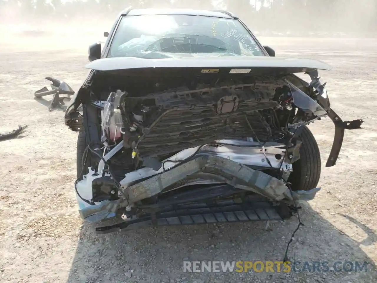 9 Photograph of a damaged car 2T3H1RFV0MW149968 TOYOTA RAV4 2021