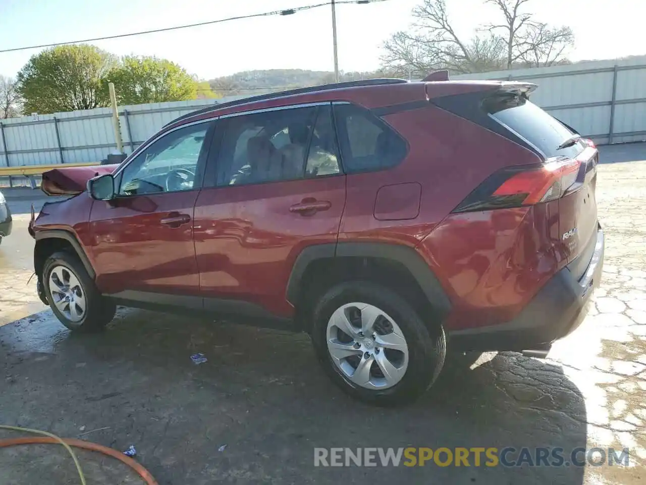 2 Photograph of a damaged car 2T3H1RFV0MW150747 TOYOTA RAV4 2021