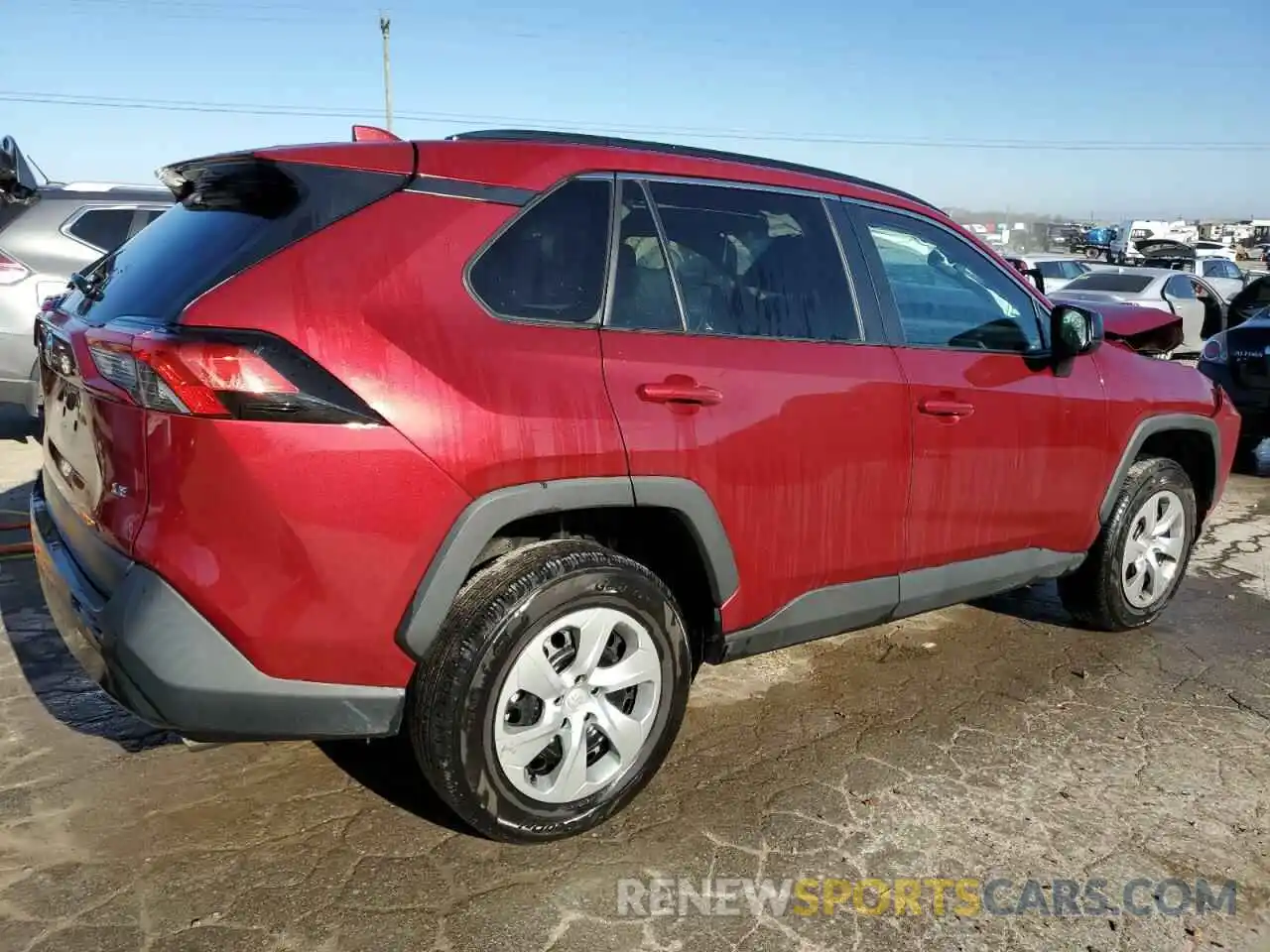 3 Photograph of a damaged car 2T3H1RFV0MW150747 TOYOTA RAV4 2021