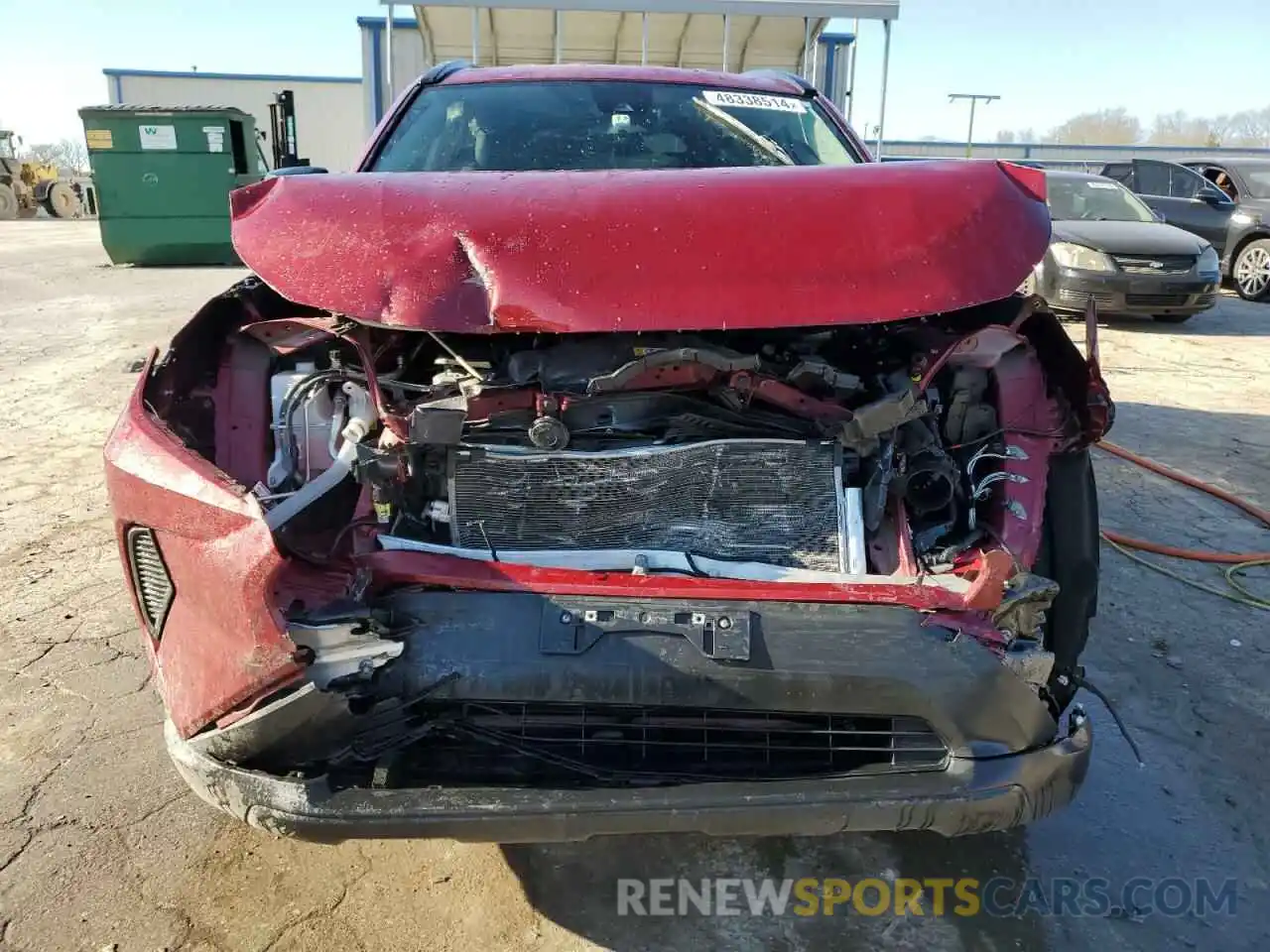 5 Photograph of a damaged car 2T3H1RFV0MW150747 TOYOTA RAV4 2021