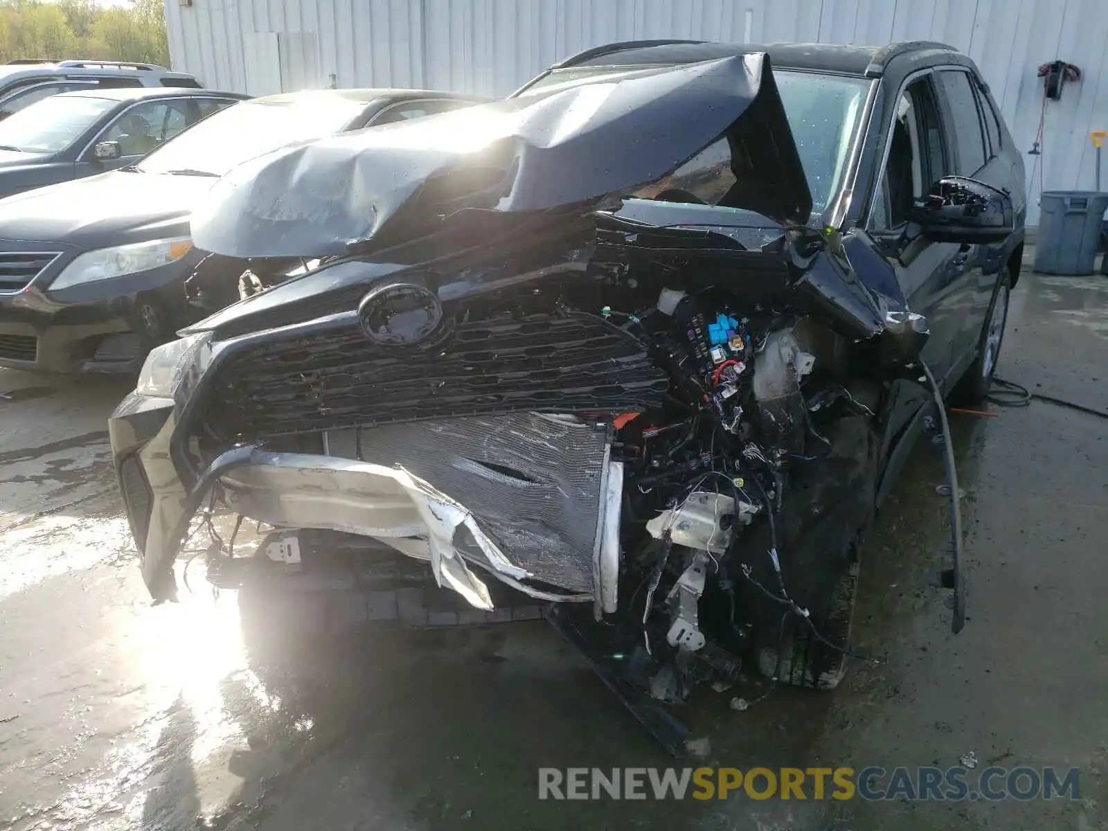 9 Photograph of a damaged car 2T3H1RFV1MC095629 TOYOTA RAV4 2021