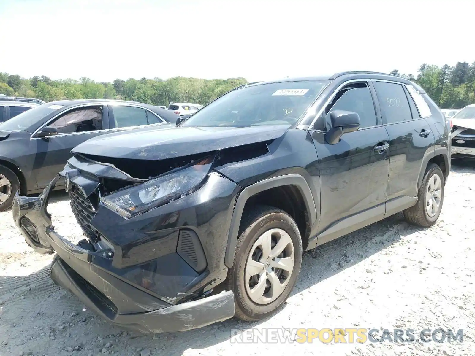 2 Photograph of a damaged car 2T3H1RFV1MC109500 TOYOTA RAV4 2021