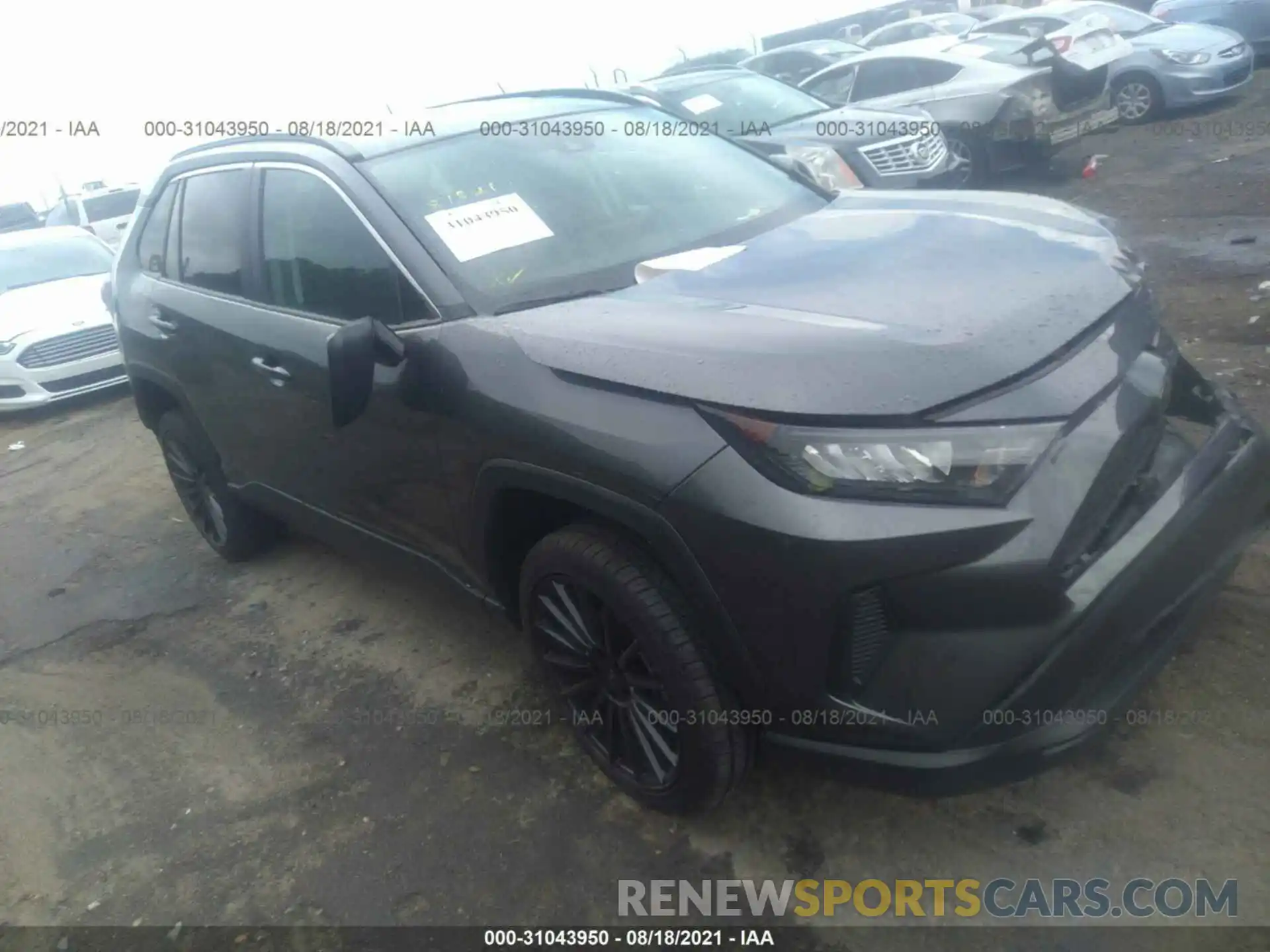 1 Фотография поврежденного автомобиля 2T3H1RFV1MC109786 TOYOTA RAV4 2021