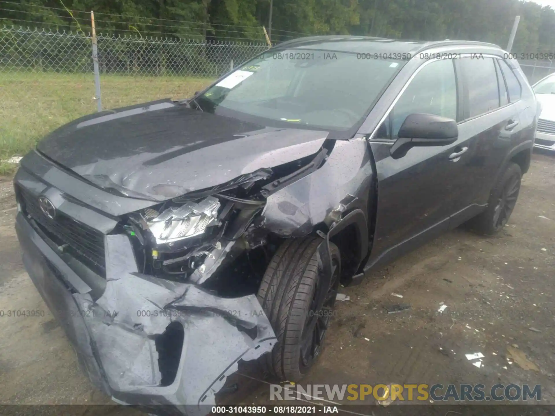 2 Photograph of a damaged car 2T3H1RFV1MC109786 TOYOTA RAV4 2021