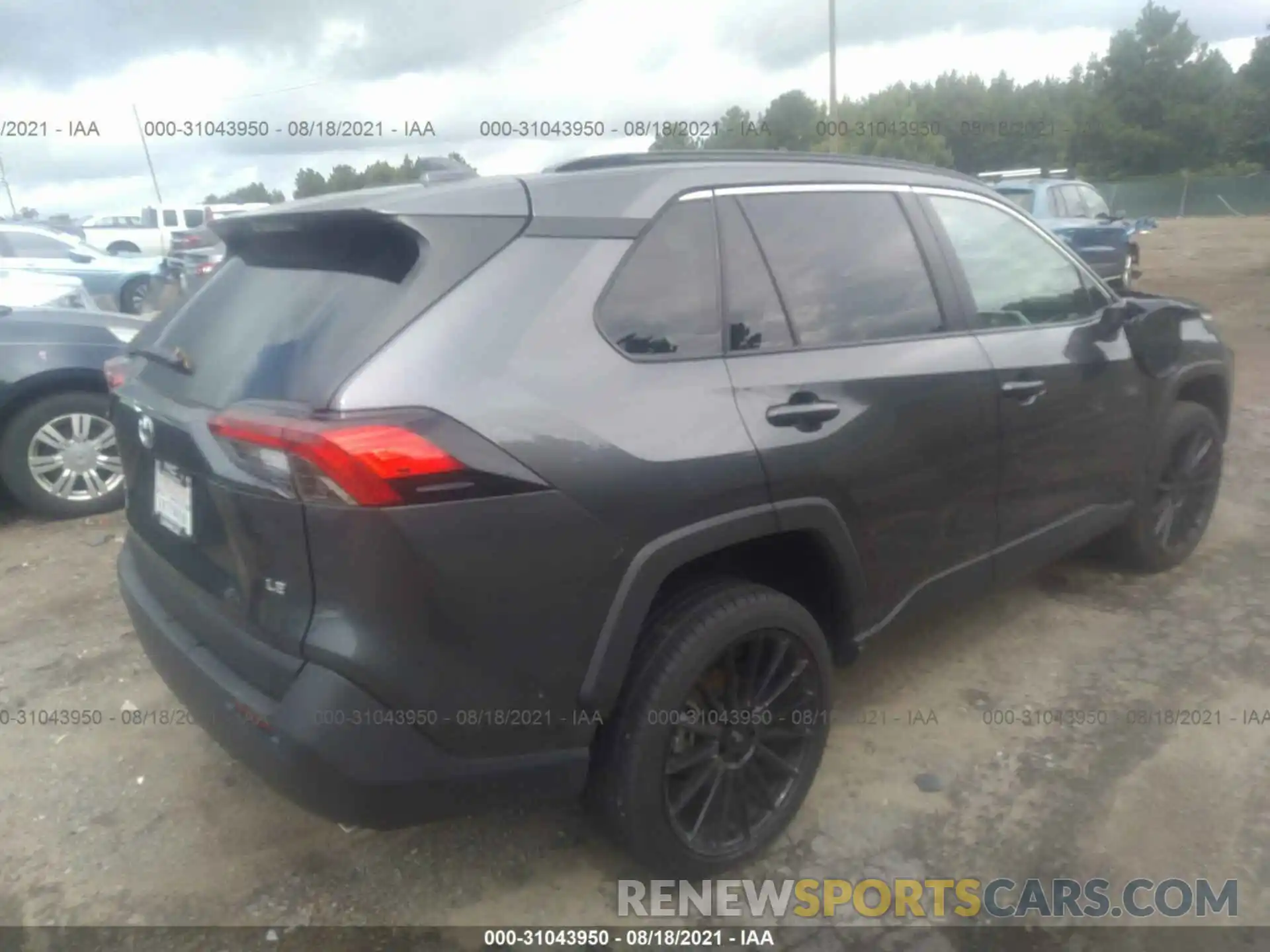 4 Фотография поврежденного автомобиля 2T3H1RFV1MC109786 TOYOTA RAV4 2021