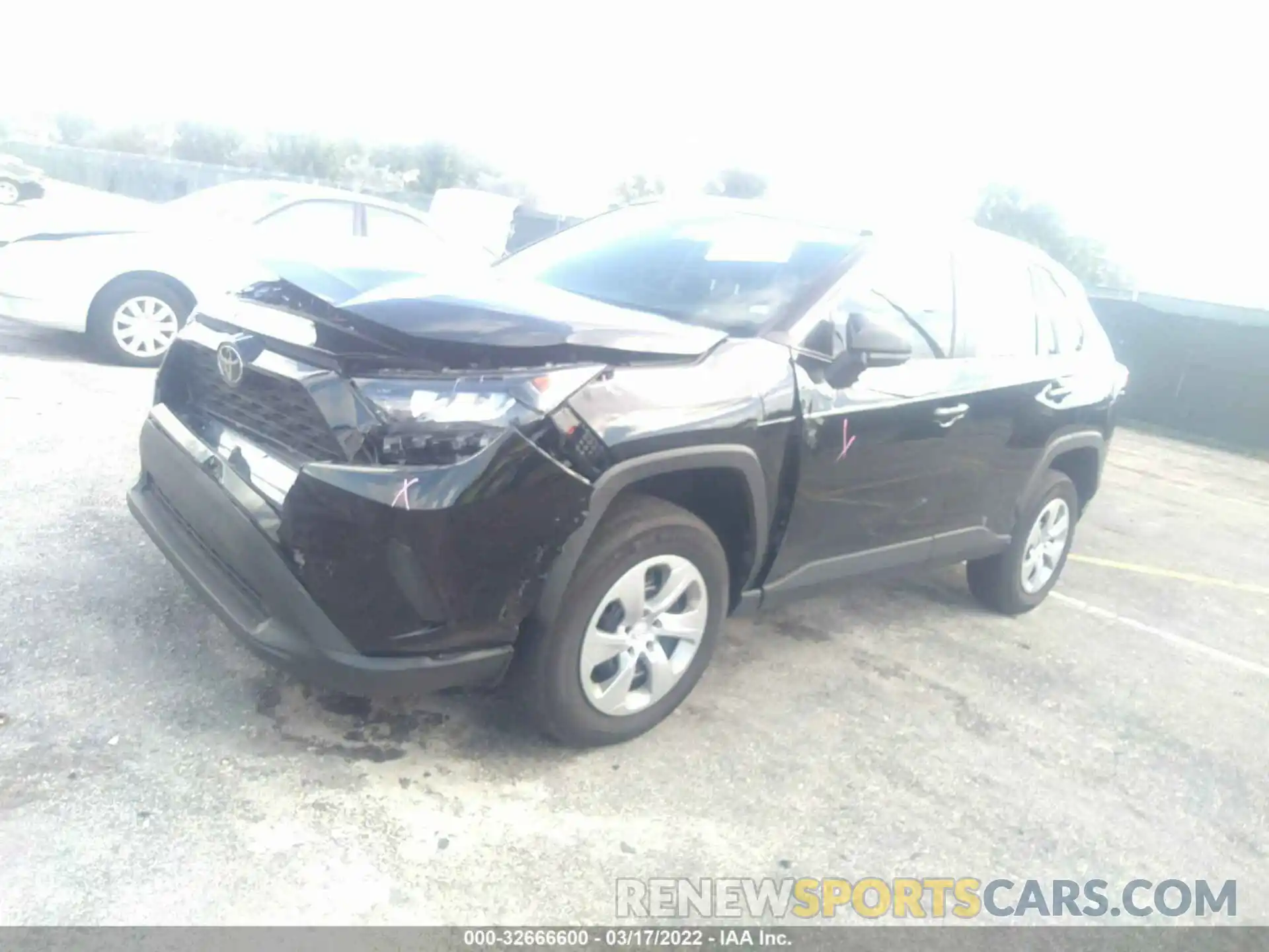 2 Photograph of a damaged car 2T3H1RFV1MC112137 TOYOTA RAV4 2021