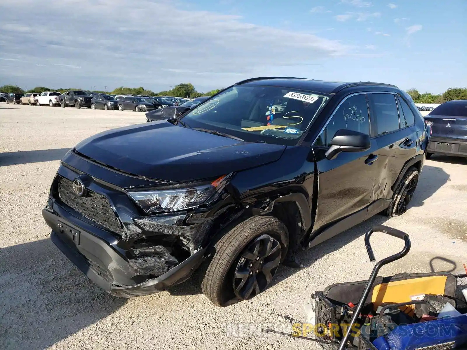 2 Photograph of a damaged car 2T3H1RFV1MC138785 TOYOTA RAV4 2021