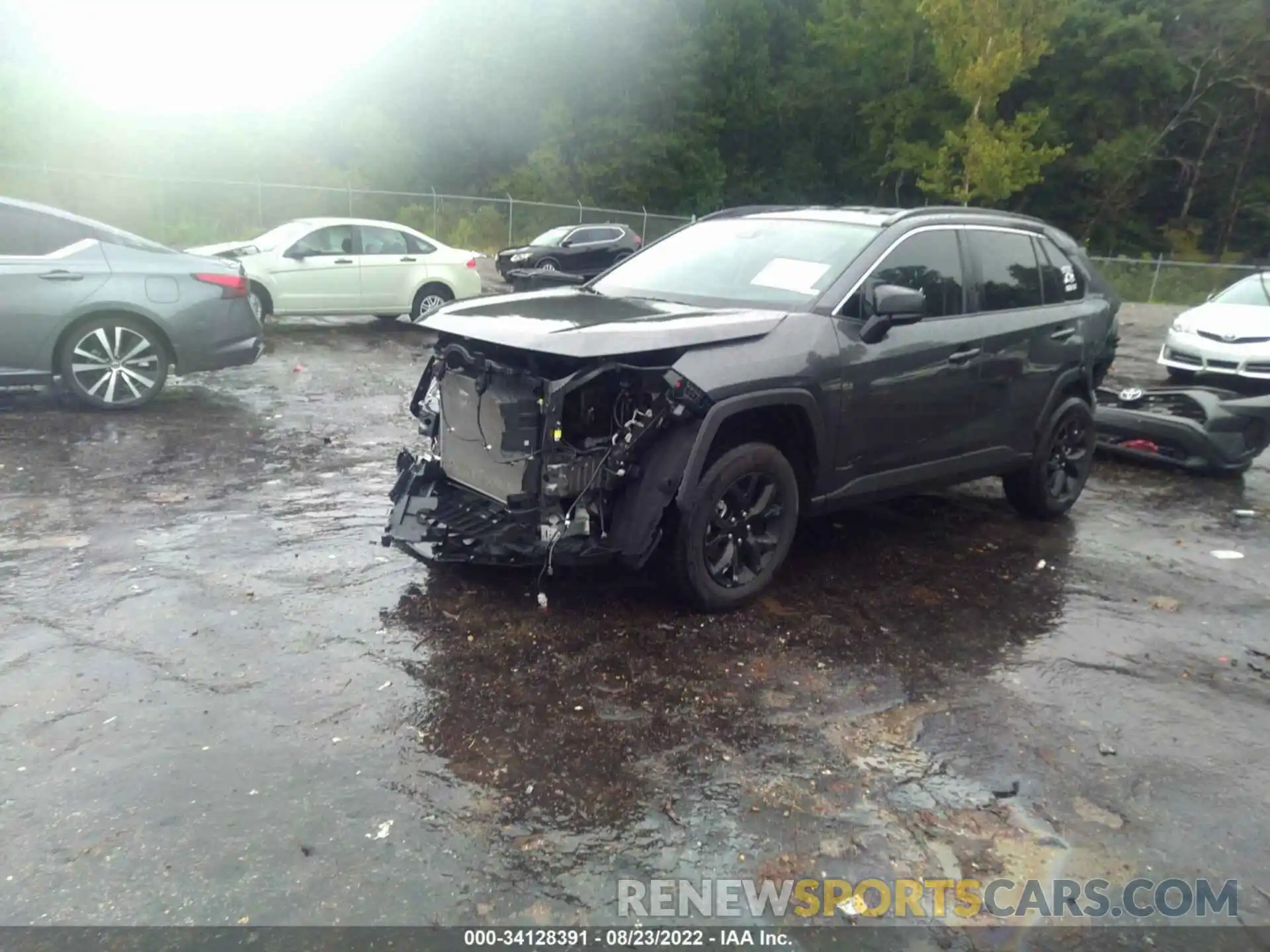 2 Photograph of a damaged car 2T3H1RFV1MC157143 TOYOTA RAV4 2021