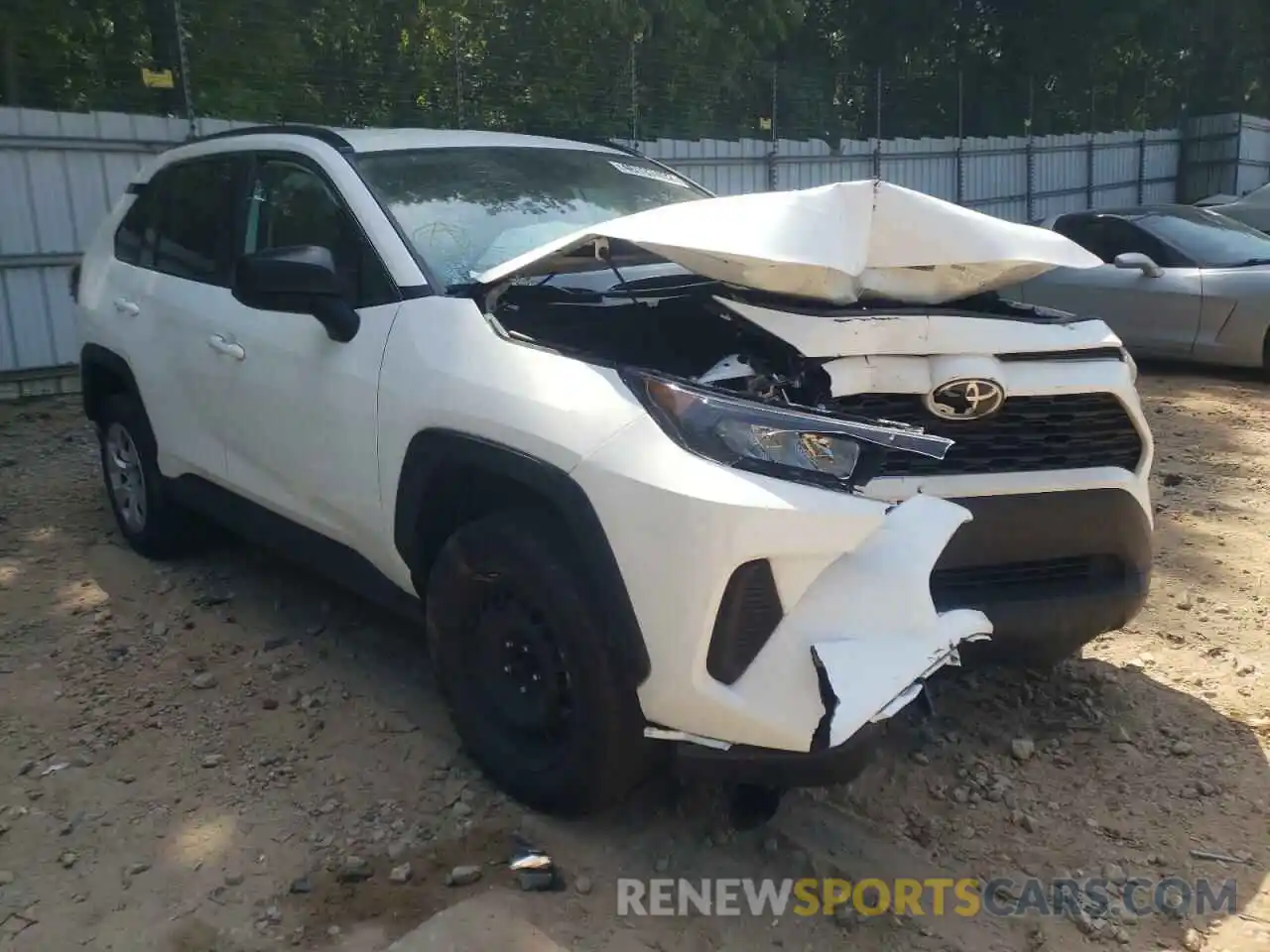 1 Photograph of a damaged car 2T3H1RFV1MC157899 TOYOTA RAV4 2021