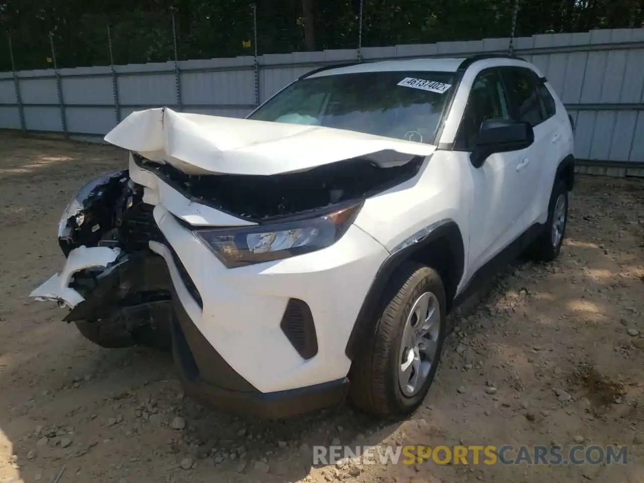 2 Photograph of a damaged car 2T3H1RFV1MC157899 TOYOTA RAV4 2021