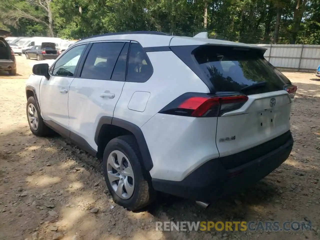 3 Photograph of a damaged car 2T3H1RFV1MC157899 TOYOTA RAV4 2021