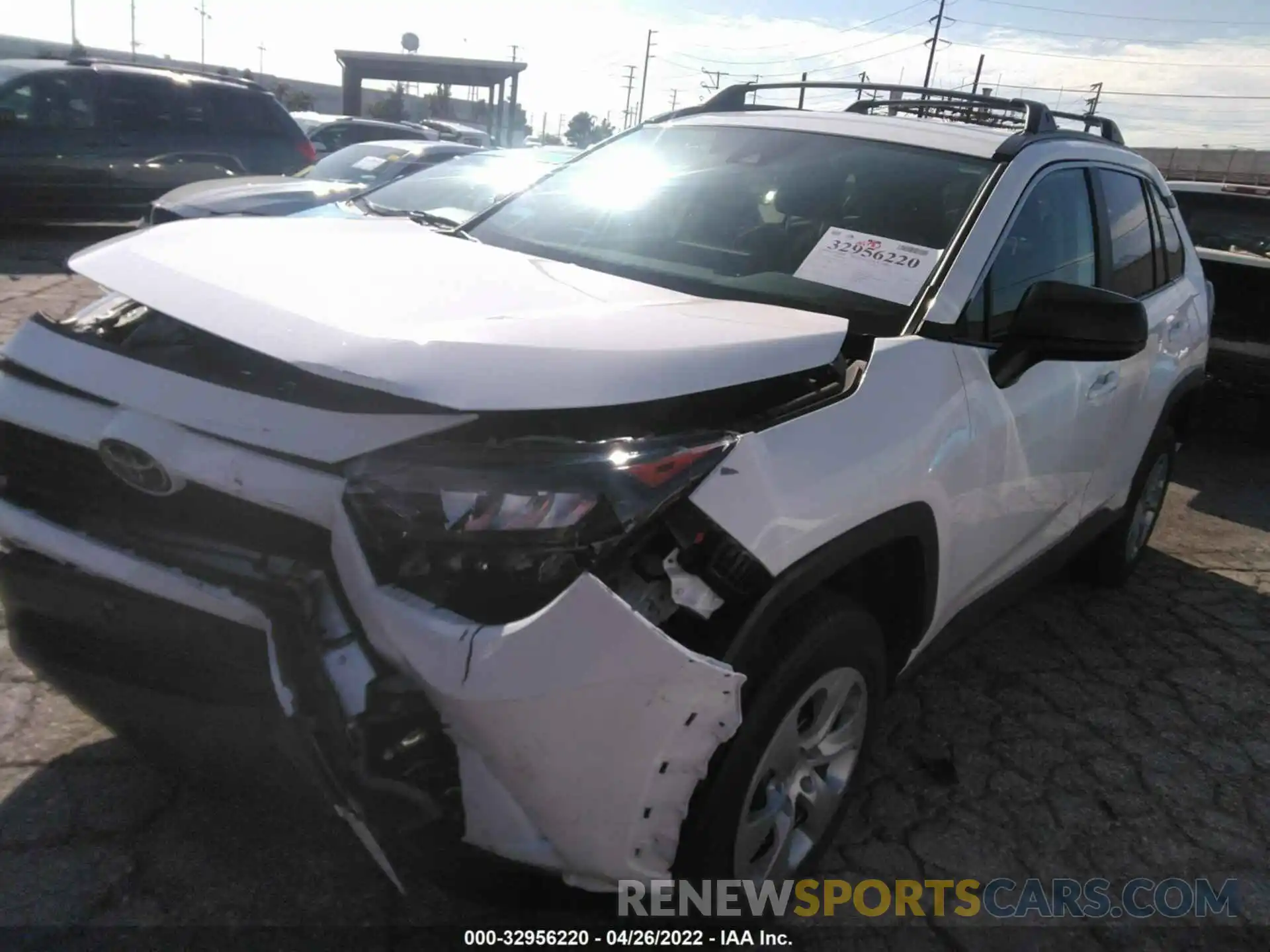 2 Photograph of a damaged car 2T3H1RFV1MC162892 TOYOTA RAV4 2021