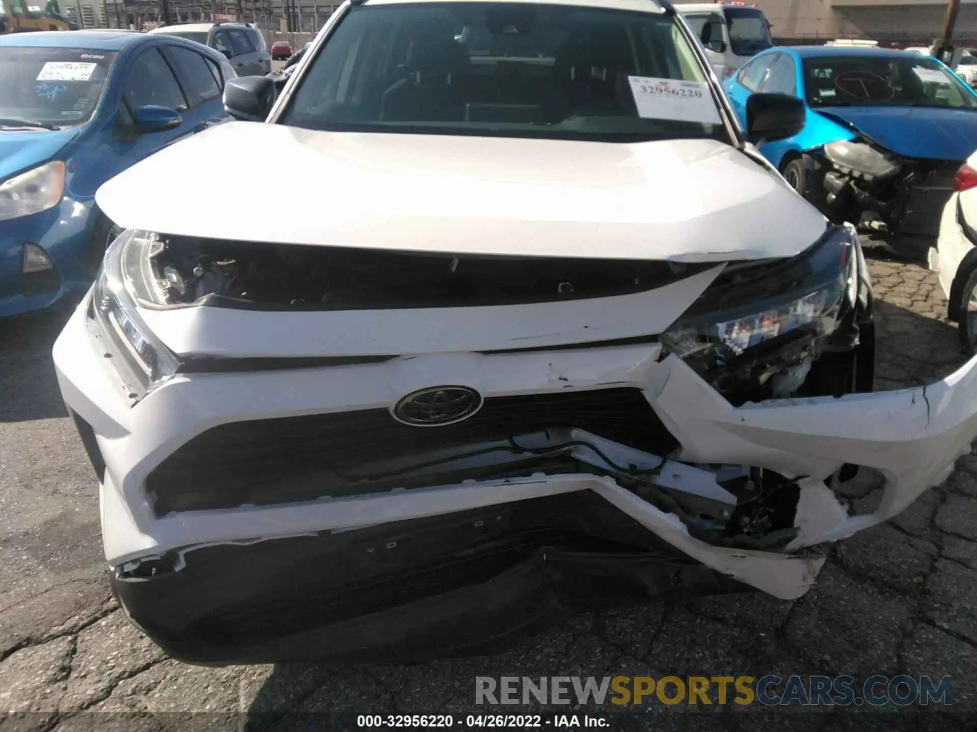 6 Photograph of a damaged car 2T3H1RFV1MC162892 TOYOTA RAV4 2021