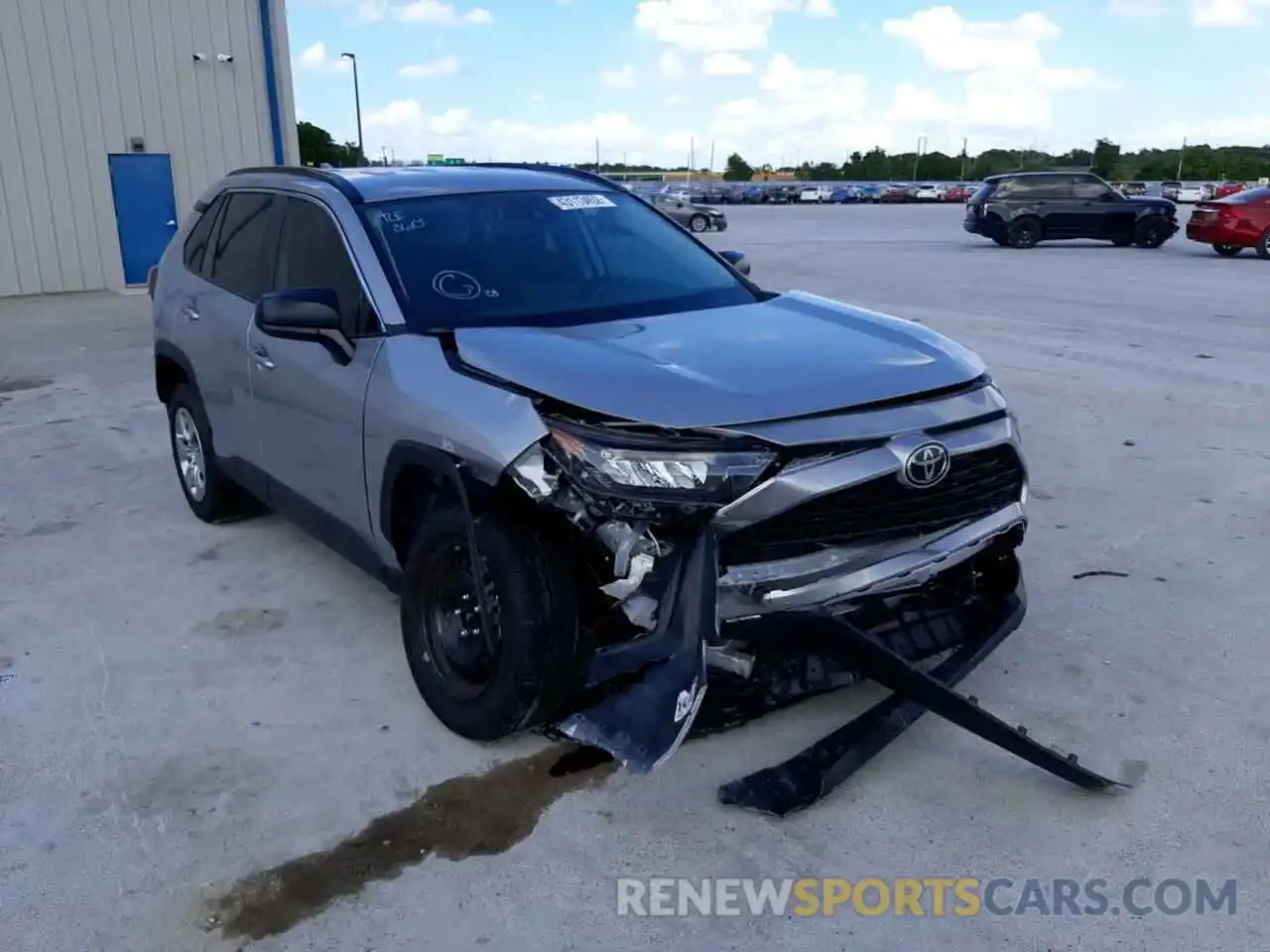 1 Photograph of a damaged car 2T3H1RFV1MC171804 TOYOTA RAV4 2021