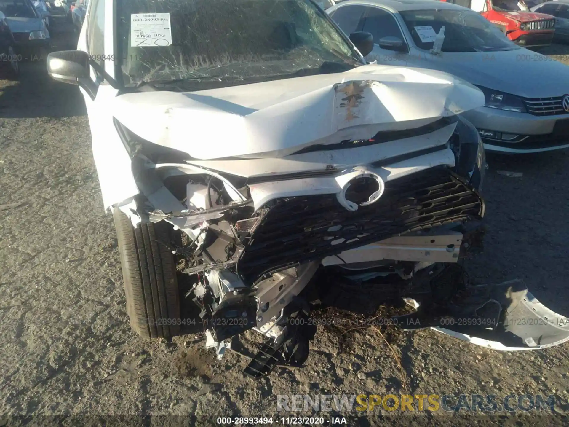 6 Photograph of a damaged car 2T3H1RFV1MW105011 TOYOTA RAV4 2021