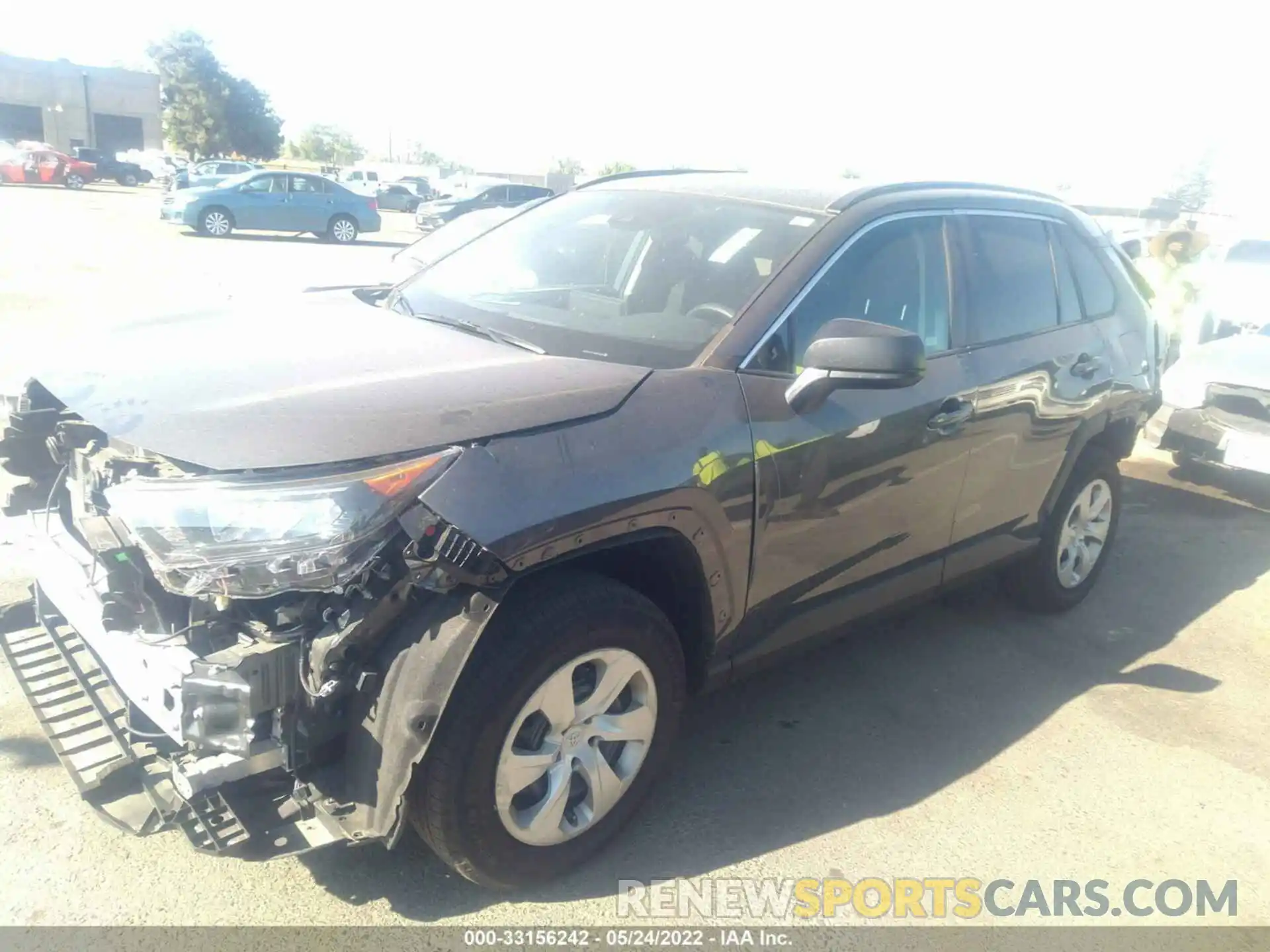 4 Photograph of a damaged car 2T3H1RFV1MW122293 TOYOTA RAV4 2021