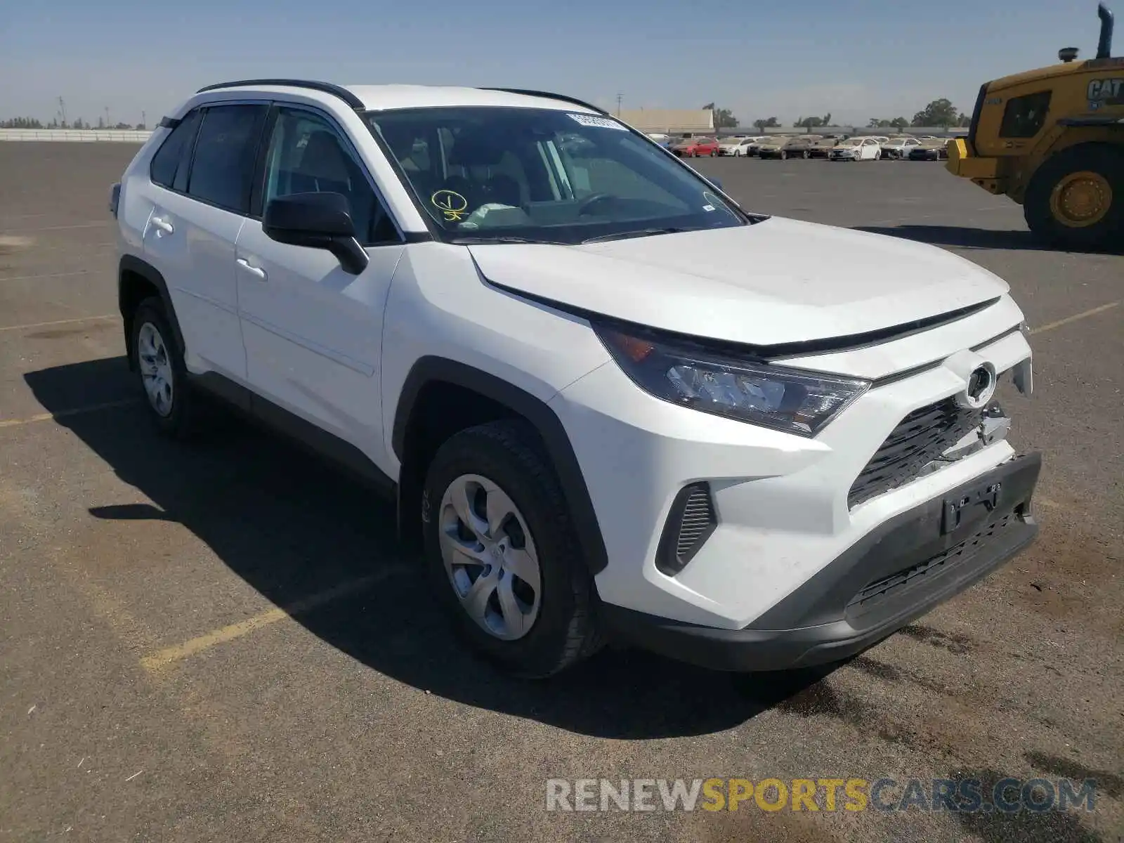 1 Photograph of a damaged car 2T3H1RFV1MW123847 TOYOTA RAV4 2021