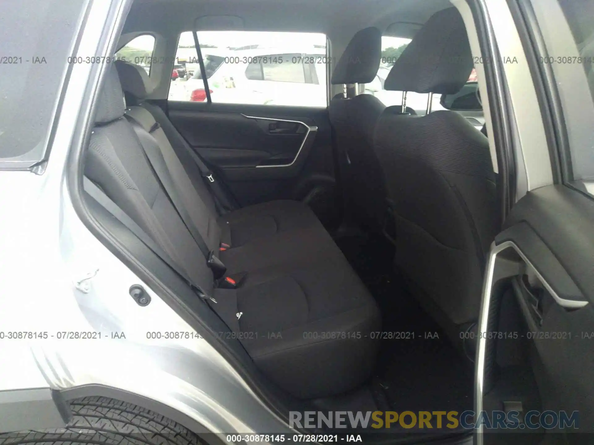 8 Фотография поврежденного автомобиля 2T3H1RFV1MW127817 TOYOTA RAV4 2021