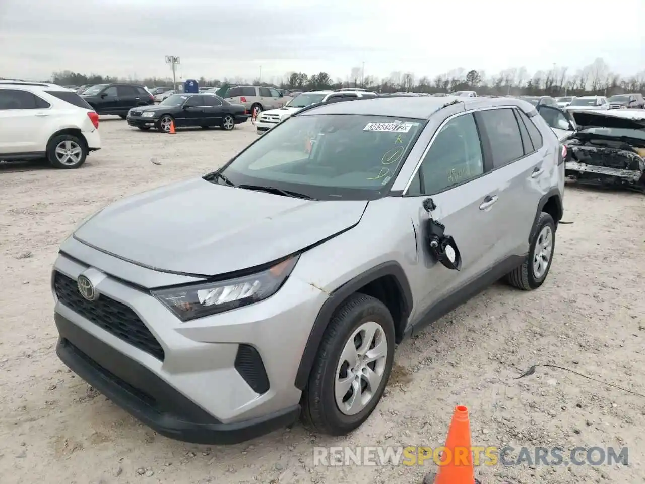 2 Фотография поврежденного автомобиля 2T3H1RFV1MW134394 TOYOTA RAV4 2021