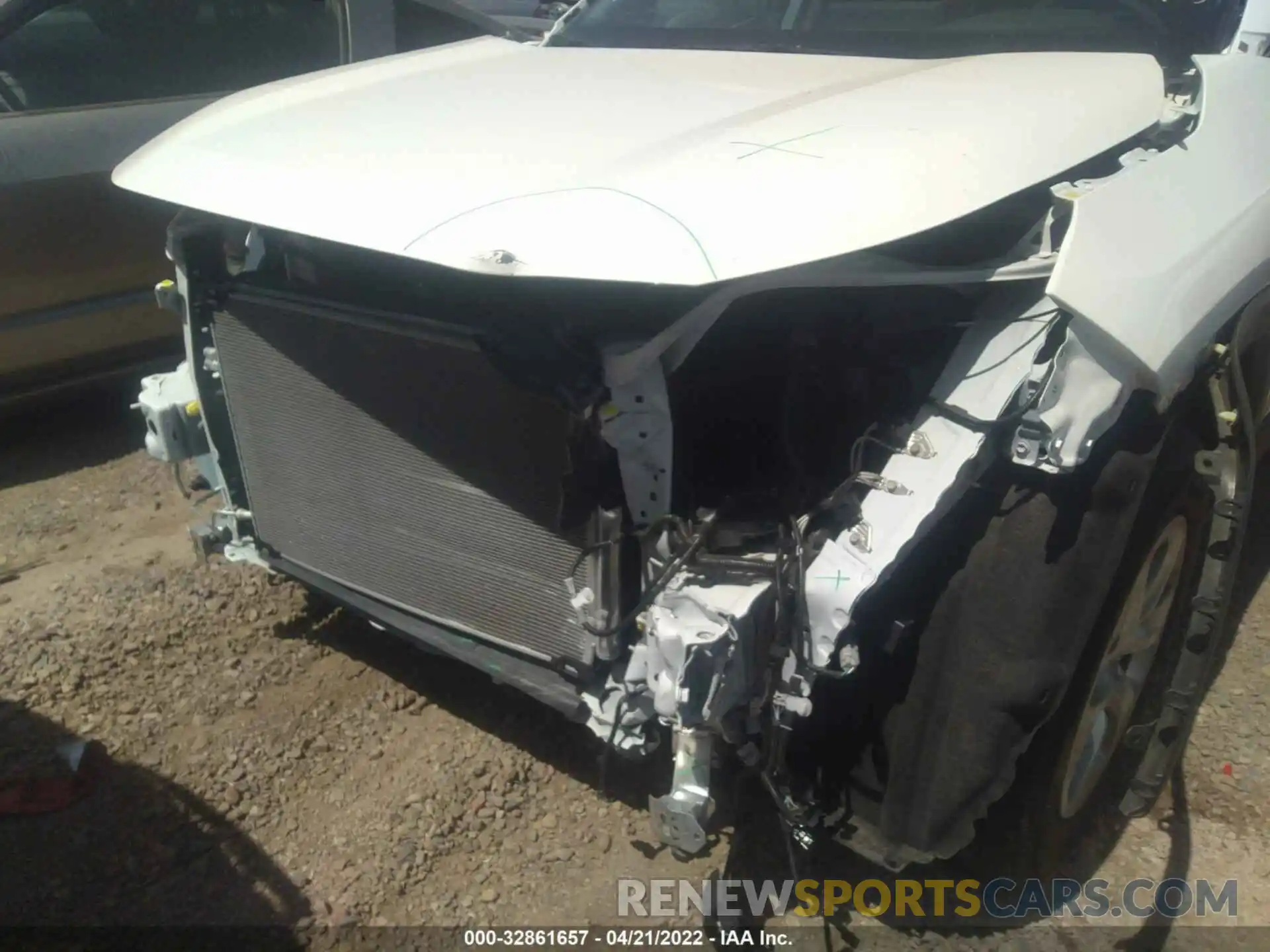 6 Photograph of a damaged car 2T3H1RFV1MW140244 TOYOTA RAV4 2021