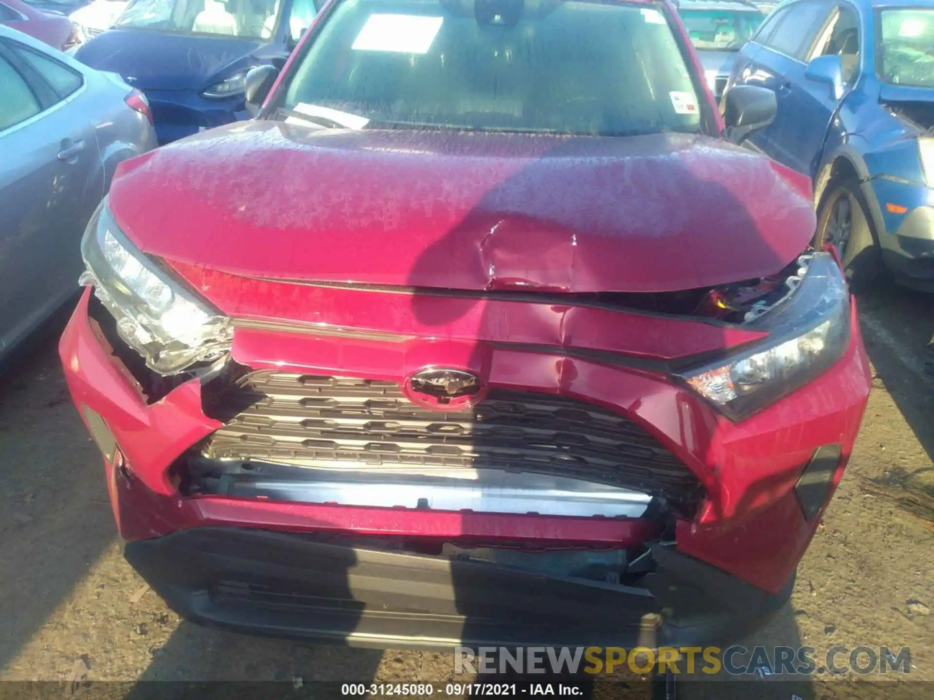 6 Photograph of a damaged car 2T3H1RFV1MW144276 TOYOTA RAV4 2021