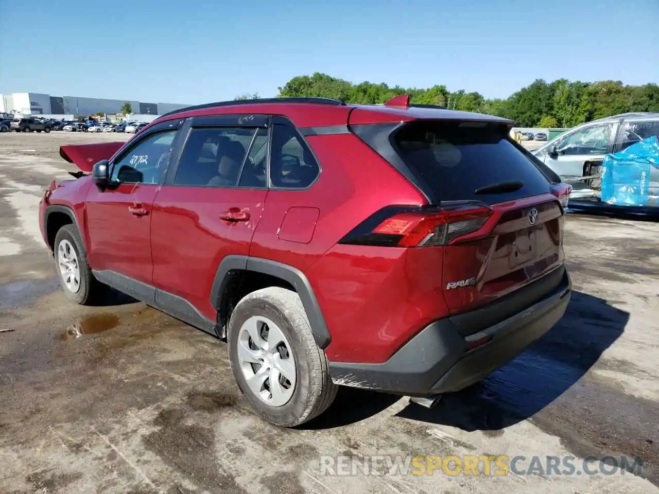 3 Photograph of a damaged car 2T3H1RFV1MW148411 TOYOTA RAV4 2021