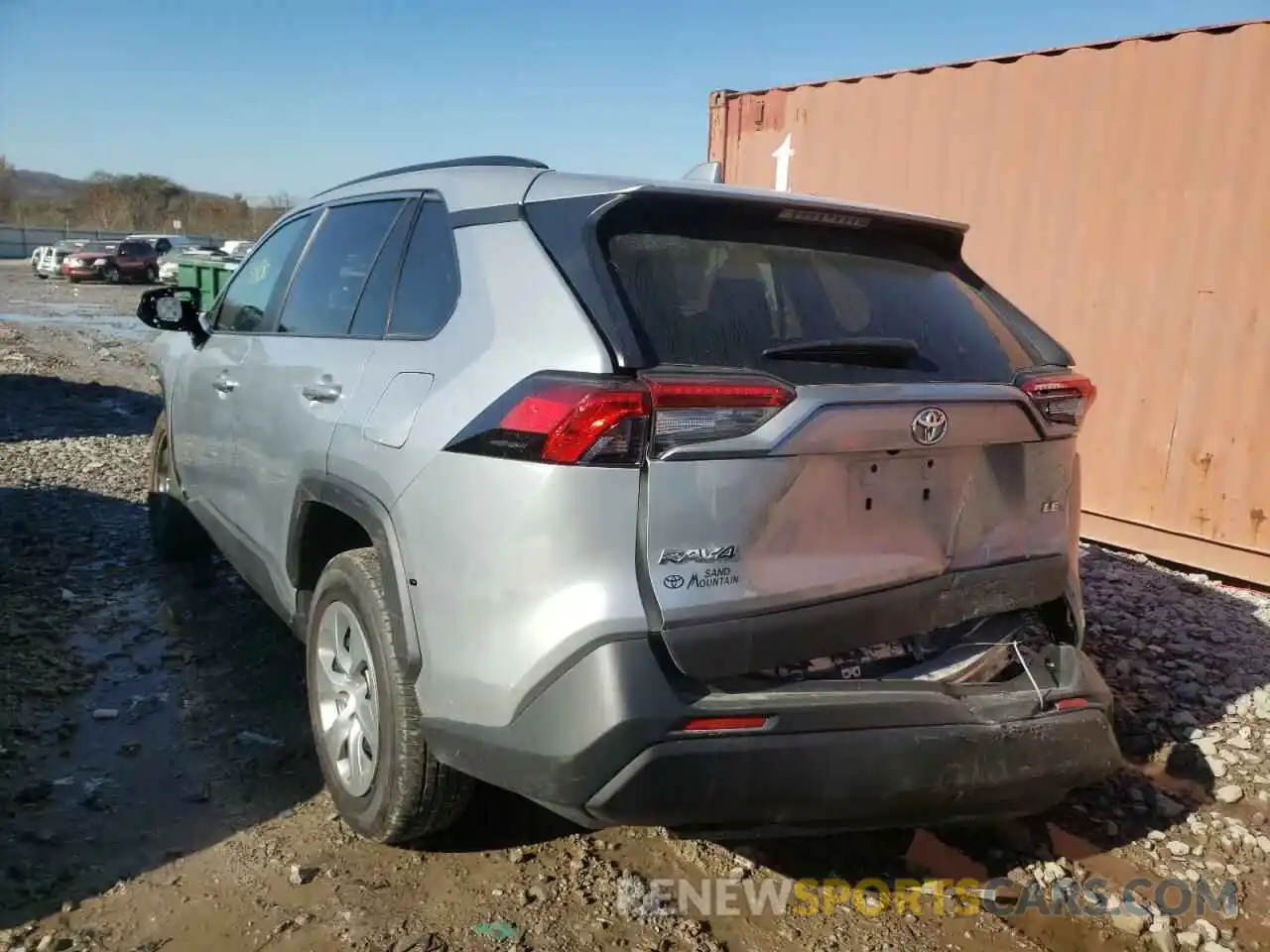 3 Фотография поврежденного автомобиля 2T3H1RFV1MW148926 TOYOTA RAV4 2021