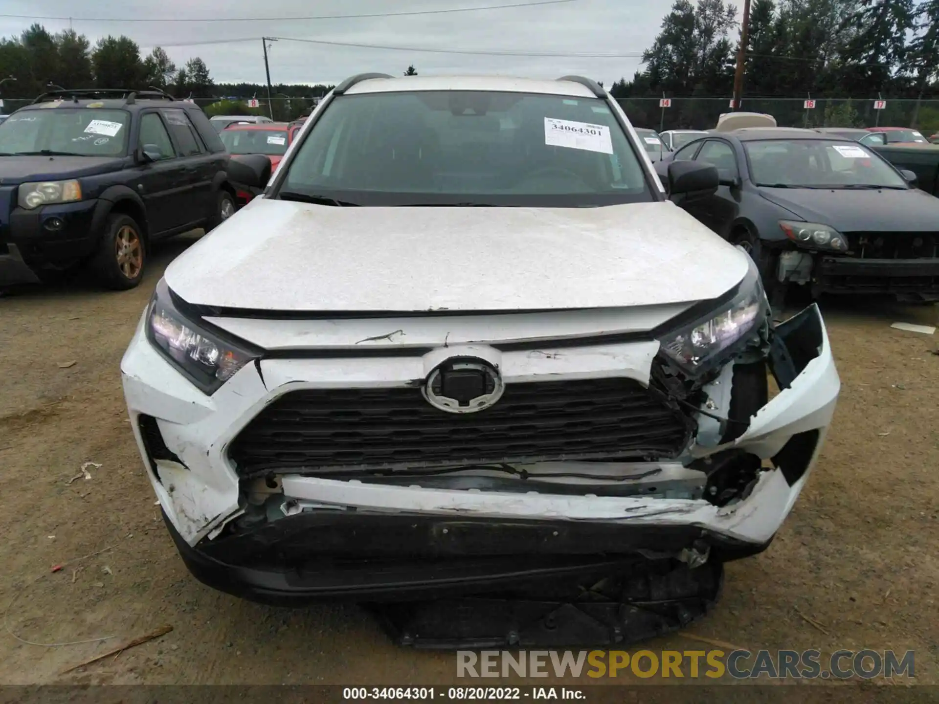 6 Photograph of a damaged car 2T3H1RFV1MW150031 TOYOTA RAV4 2021