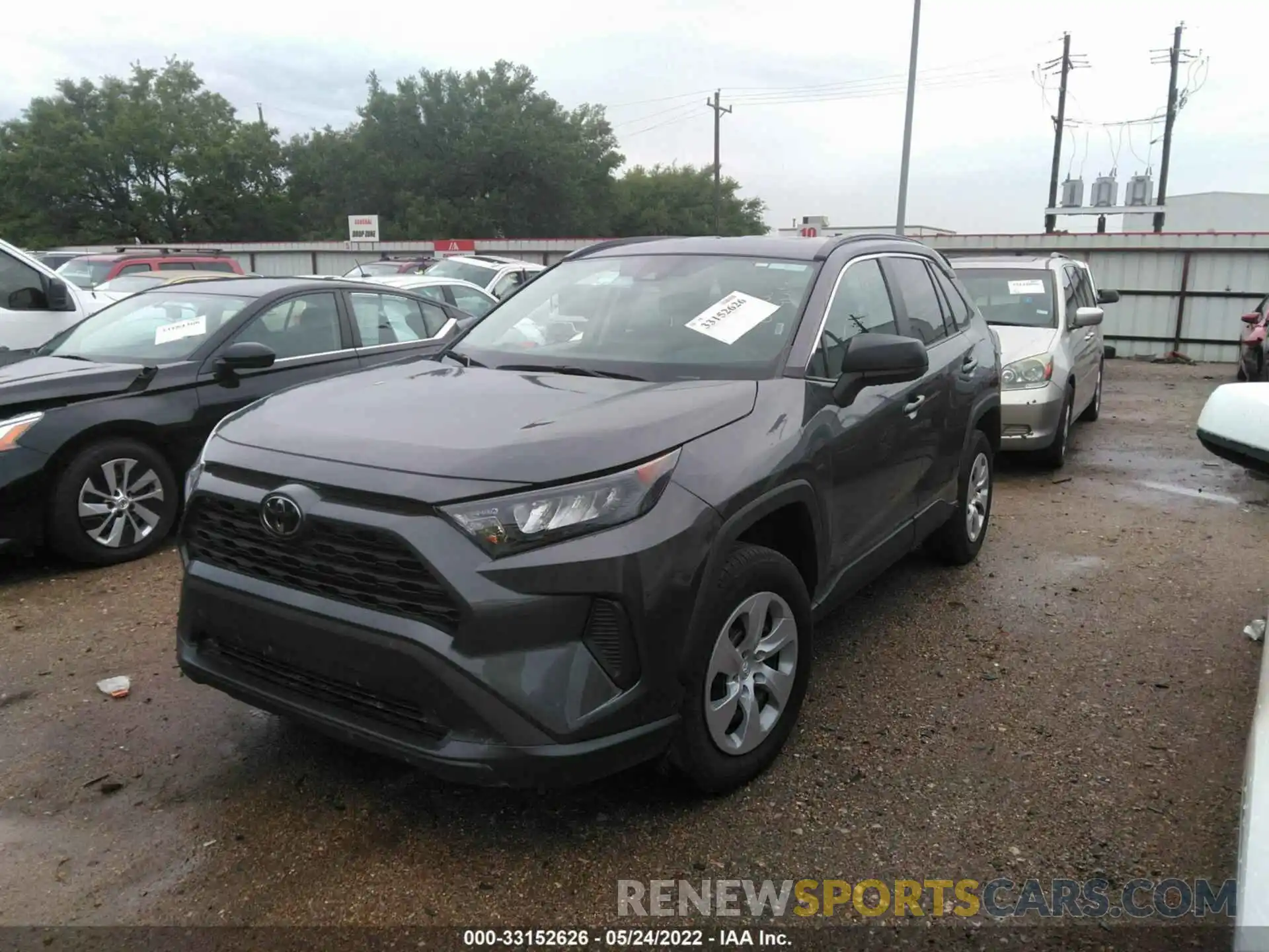 2 Photograph of a damaged car 2T3H1RFV1MW150546 TOYOTA RAV4 2021