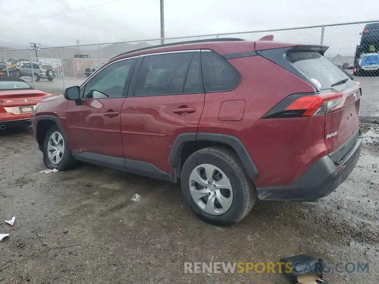 2 Photograph of a damaged car 2T3H1RFV1MW172482 TOYOTA RAV4 2021