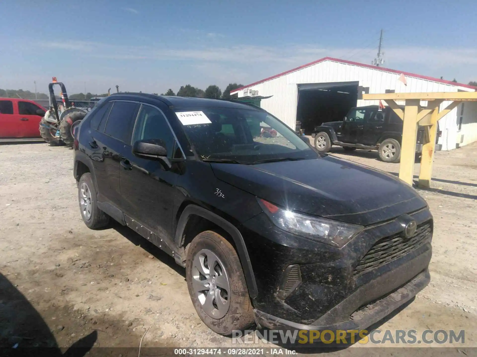 1 Photograph of a damaged car 2T3H1RFV2MC089788 TOYOTA RAV4 2021