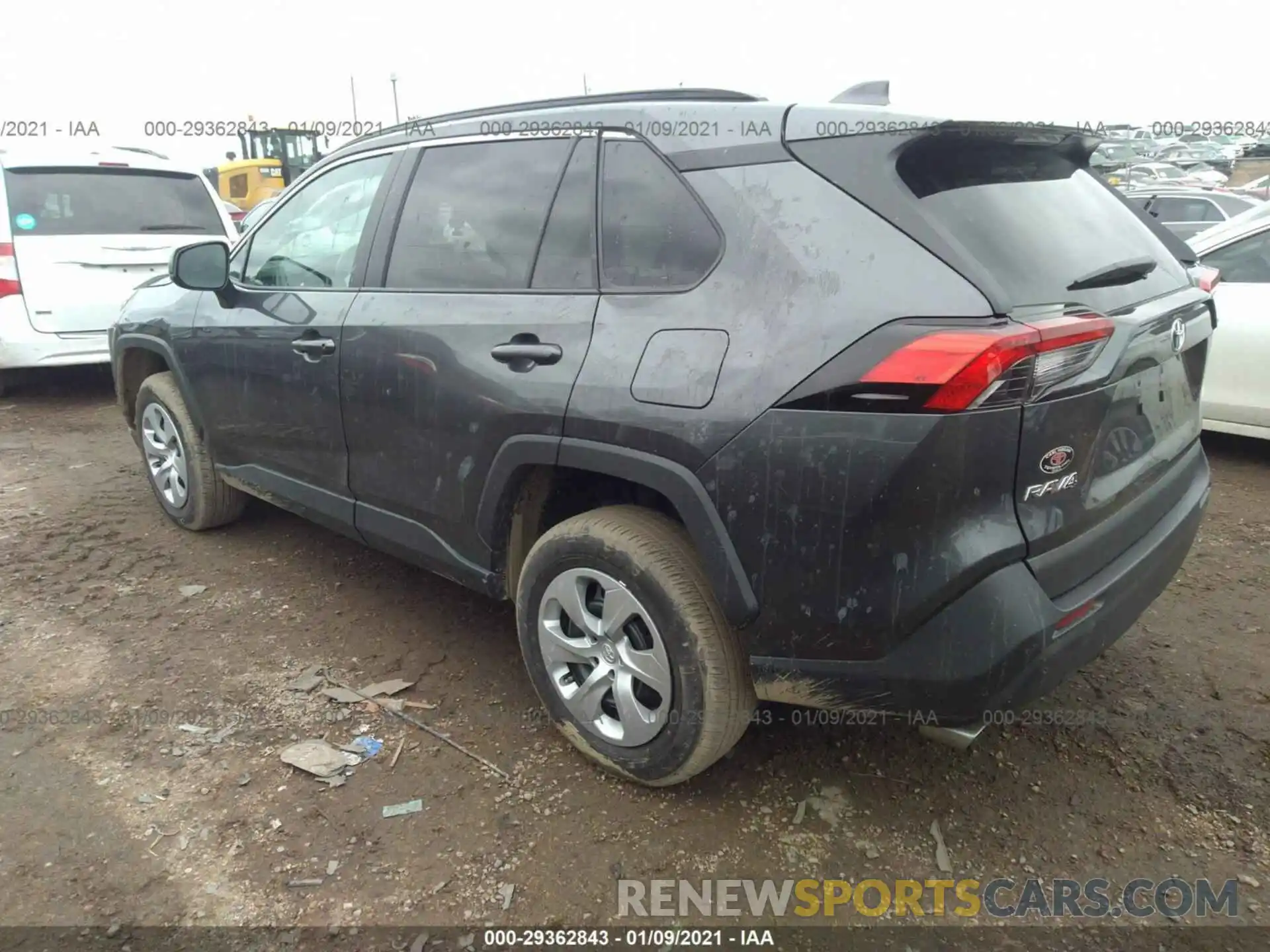 3 Фотография поврежденного автомобиля 2T3H1RFV2MC093355 TOYOTA RAV4 2021