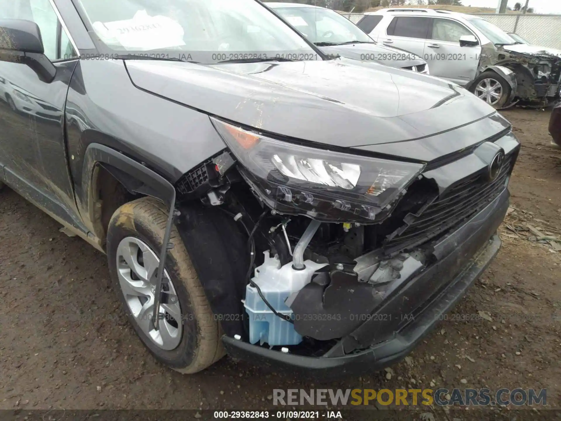 6 Photograph of a damaged car 2T3H1RFV2MC093355 TOYOTA RAV4 2021